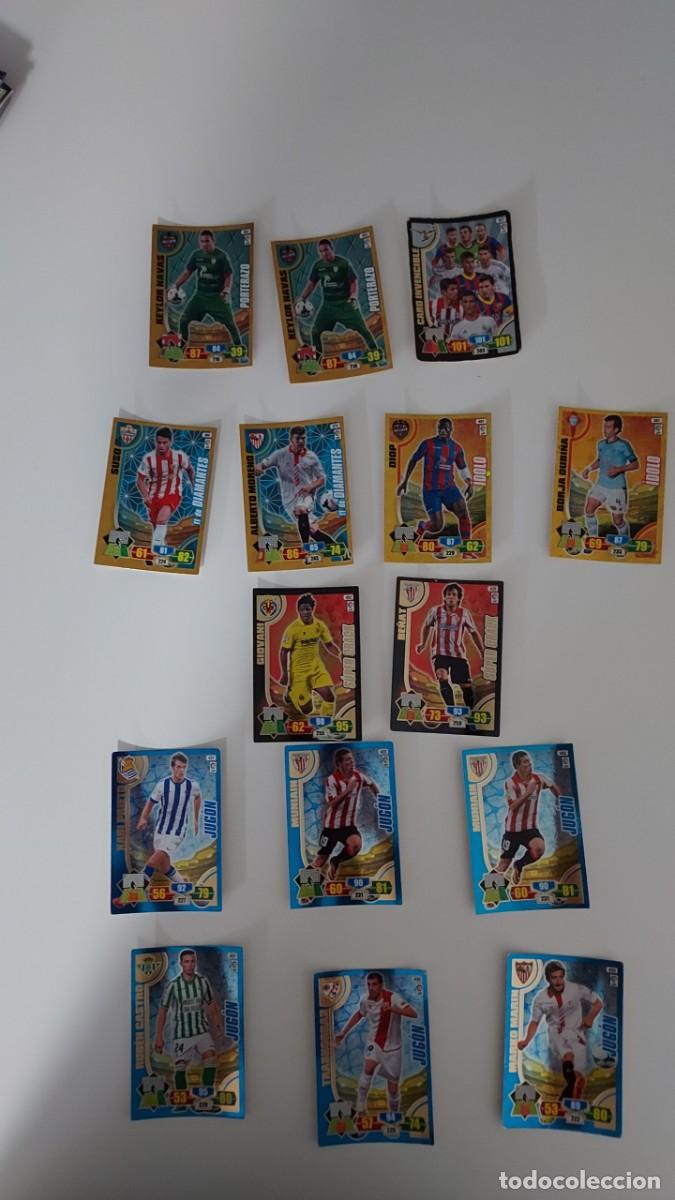 Cromos de F&uacute;tbol: Adrenalyn XL Liga 2014. Variado