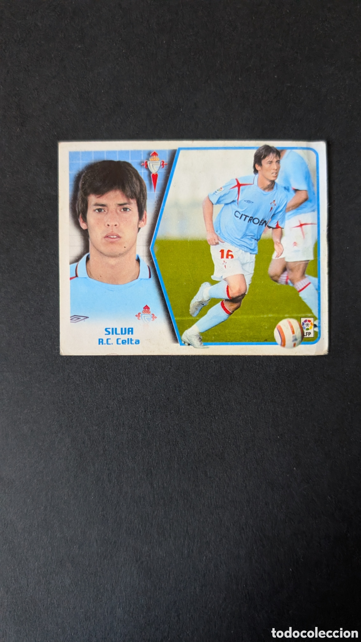 Cromos de F&uacute;tbol: SILVA CELTA ROOKIE COLOCA LIGA ESTE 2005/06 05 06 VENTANILLA