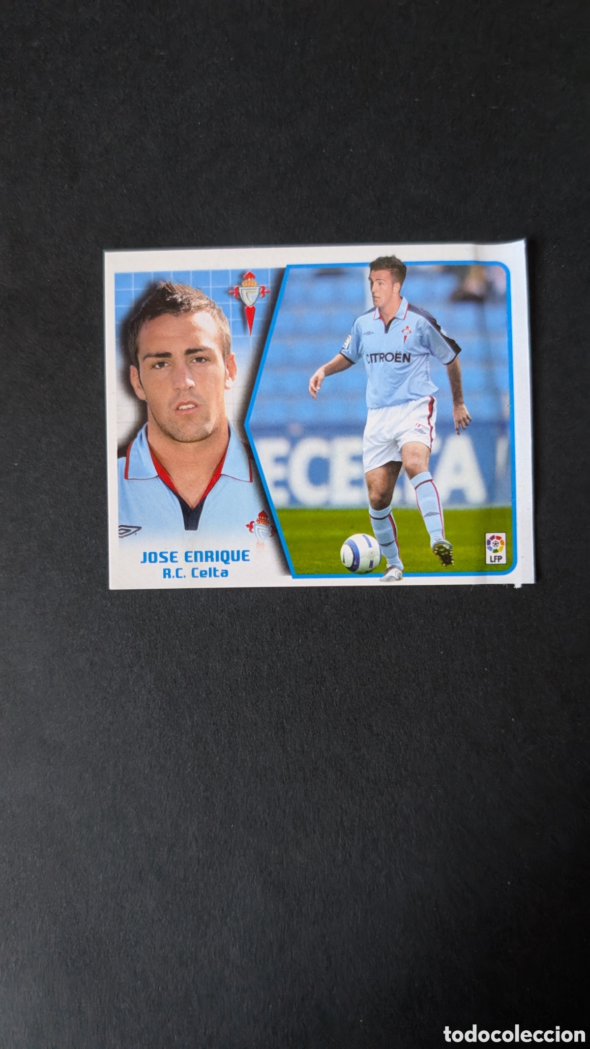 Cromos de F&uacute;tbol: JOSE ENRIQUE CELTA COLOCA LIGA ESTE 2005/06 05 06 VENTANILLA