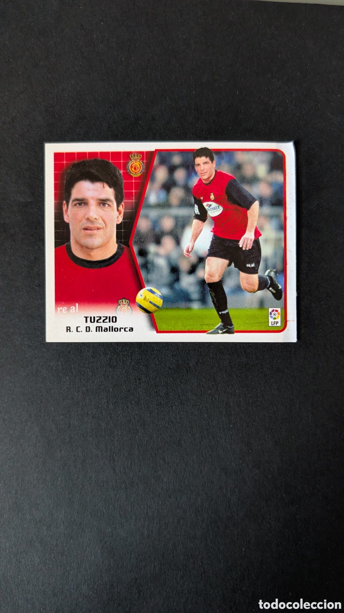 Cromos de F&uacute;tbol: TUZZIO MALLORCA COLOCA LIGA ESTE 2005/06 05 06 VENTANILLA