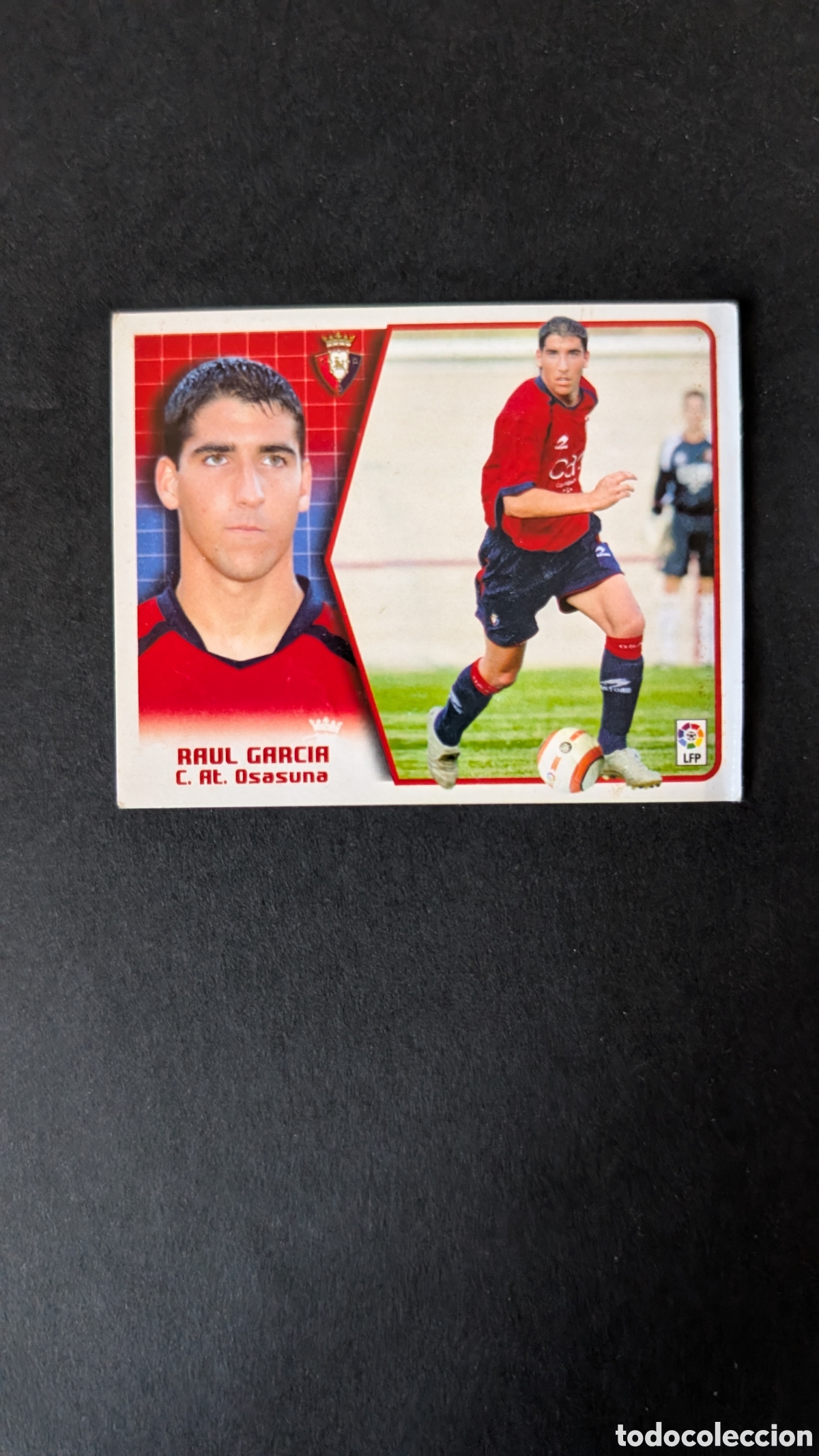 Cromos de F&uacute;tbol: RAUL GARCIA OSASUNA COLOCA LIGA ESTE 2005/06 05 06 VENTANILLA