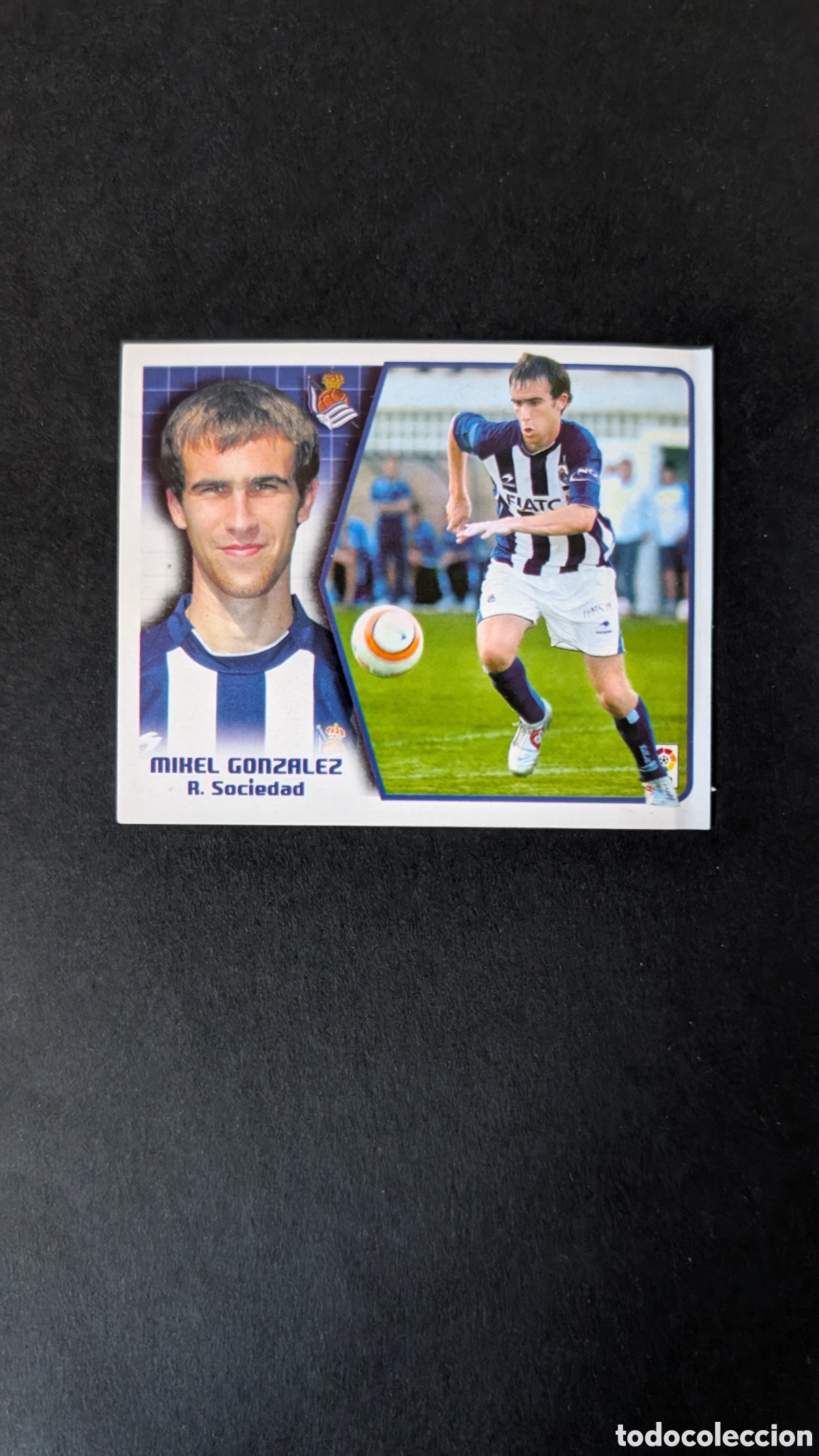 Cromos de F&uacute;tbol: MIKEL GONZALEZ REAL SOCIEDAD COLOCA LIGA ESTE 2005/06 05 06 VENTANILLA
