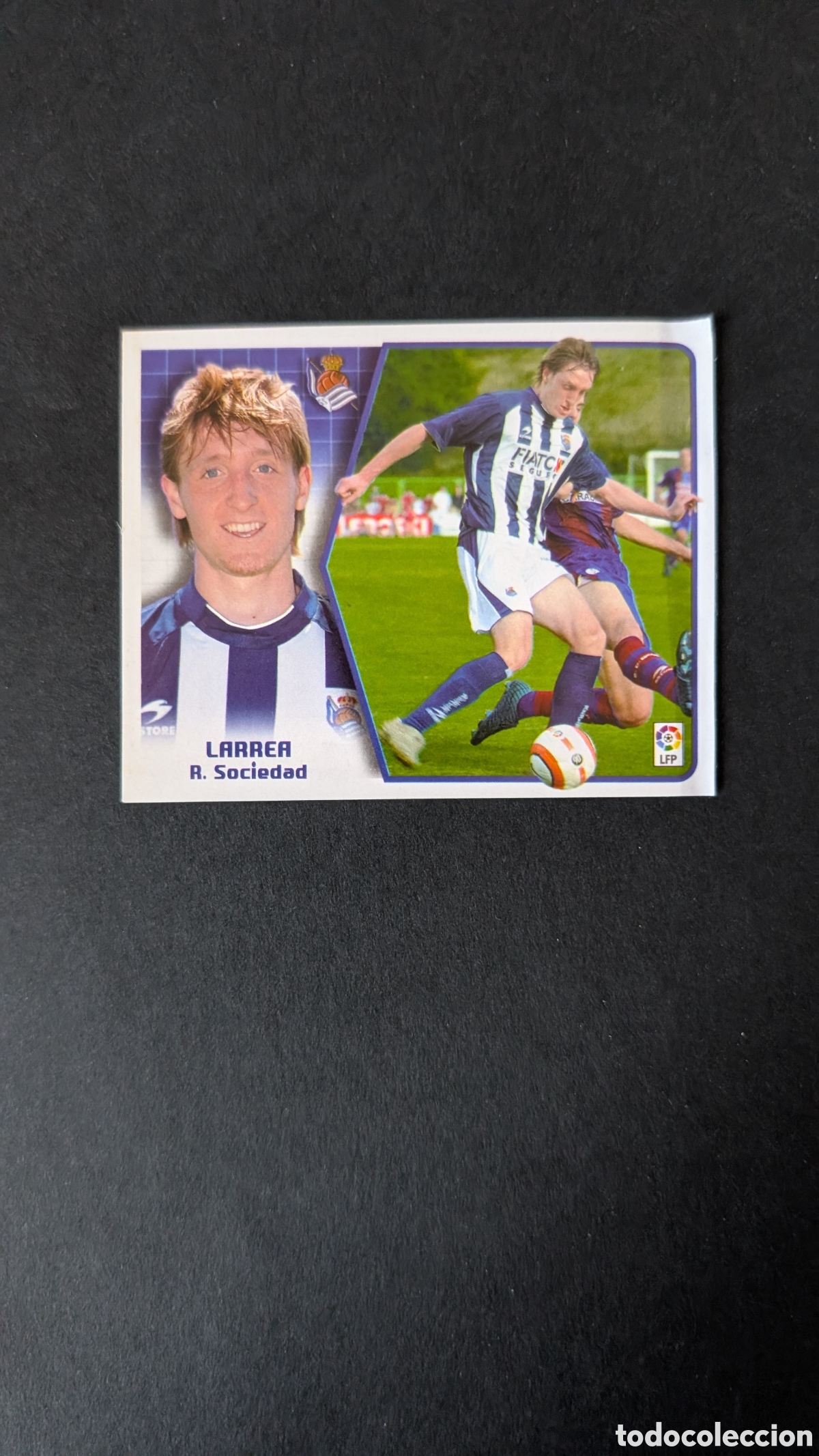 Cromos de F&uacute;tbol: LARREA REAL SOCIEDAD COLOCA LIGA ESTE 2005/06 05 06 VENTANILLA