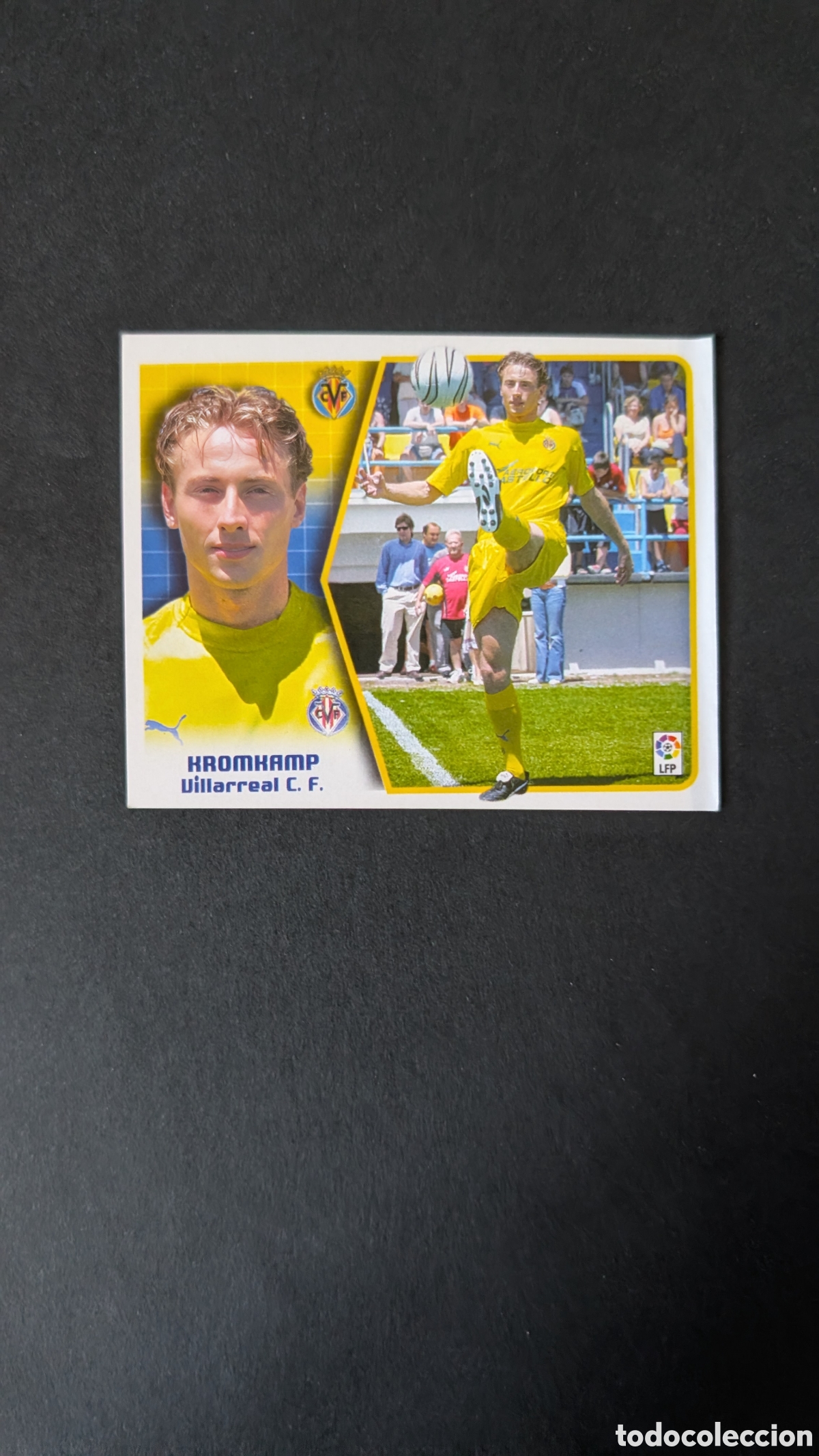 Cromos de F&uacute;tbol: KROMKAMP VILLARREAL COLOCA LIGA ESTE 2005/06 05 06 VENTANILLA