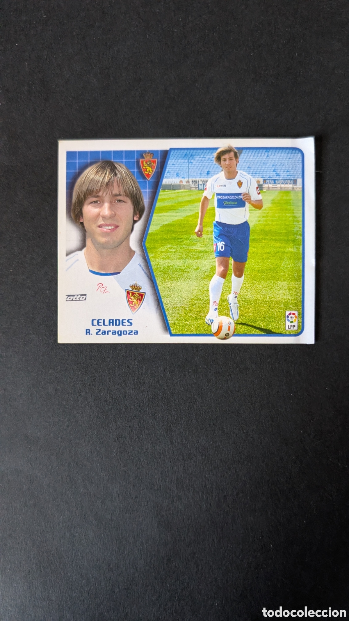 Cromos de F&uacute;tbol: CELADES ZARAGOZA COLOCA LIGA ESTE 2005/06 05 06 VENTANILLA