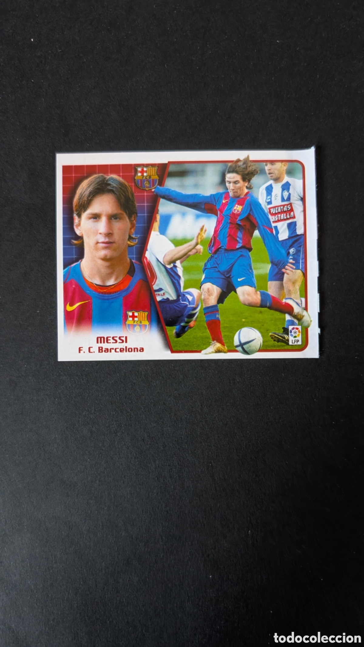 Cromos de F&uacute;tbol: MESSI BARCELONA LIGA ESTE 2005/06 05 06 VENTANILLA