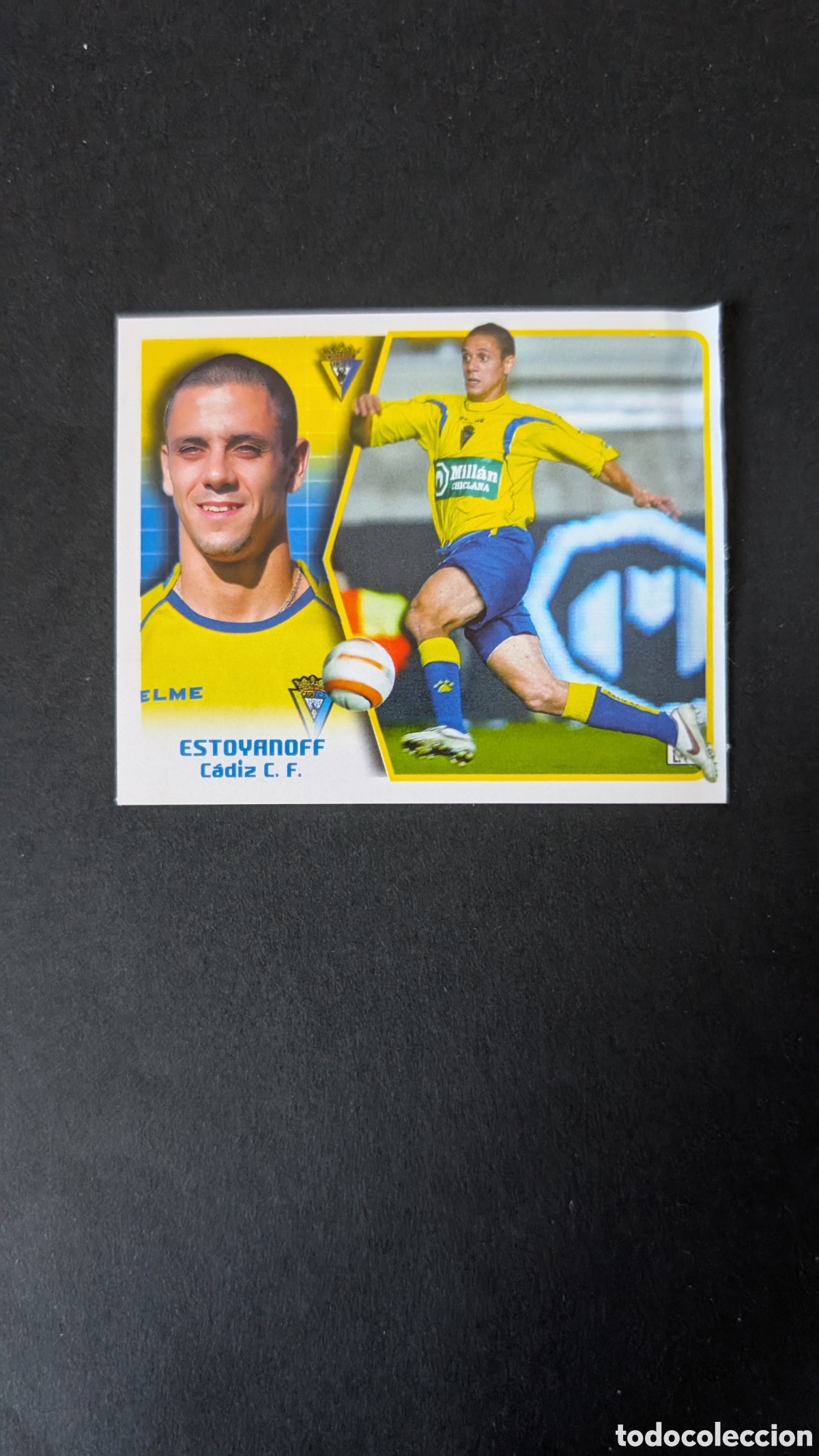 Cromos de F&uacute;tbol: ESTOYANOFF CADIZ LIGA ESTE 2005/06 05 06 VENTANILLA