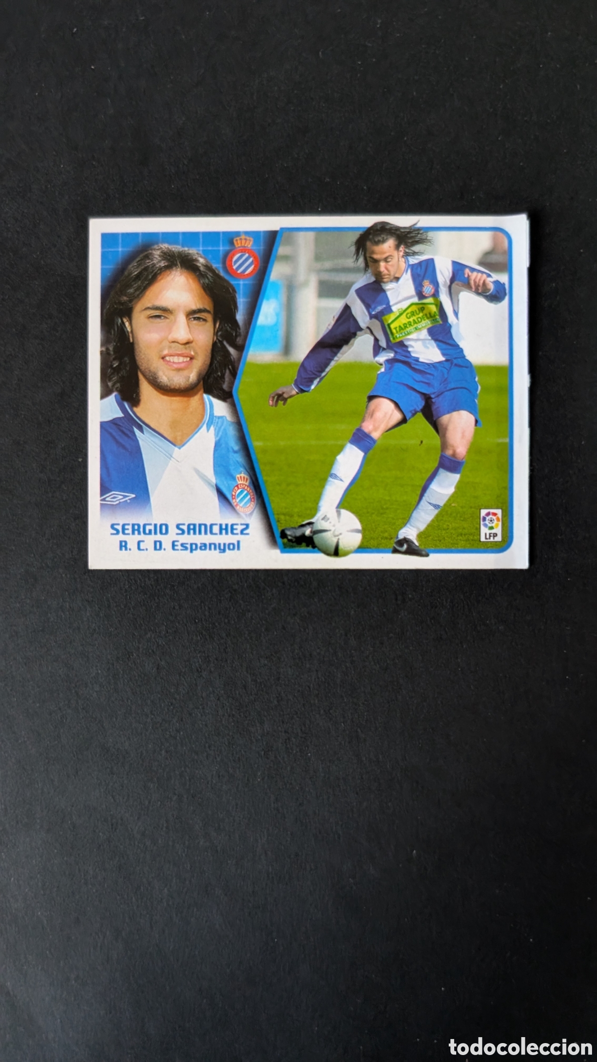 Cromos de F&uacute;tbol: SERGIO SANCHEZ ESPANYOL LIGA ESTE 2005/06 05 06 VENTANILLA