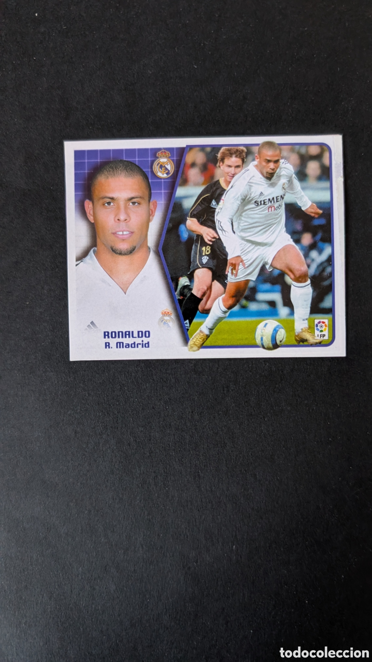 Cromos de Futebol: RONALDO REAL MADRID LIGA ESTE 2005/06 05 06 RECORTADO
