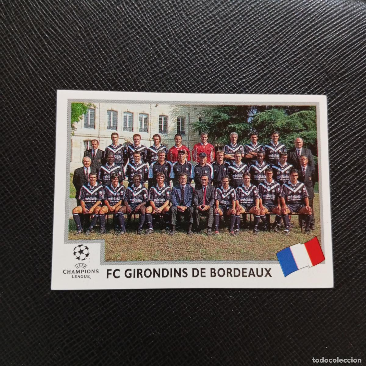 Cromos de F&uacute;tbol: 256 PLANTILLA BOURDEAUX PANINI CHAMPIONS LEAGUE 1999 2000 99 00 - SIN PEGAR - A94 PG118