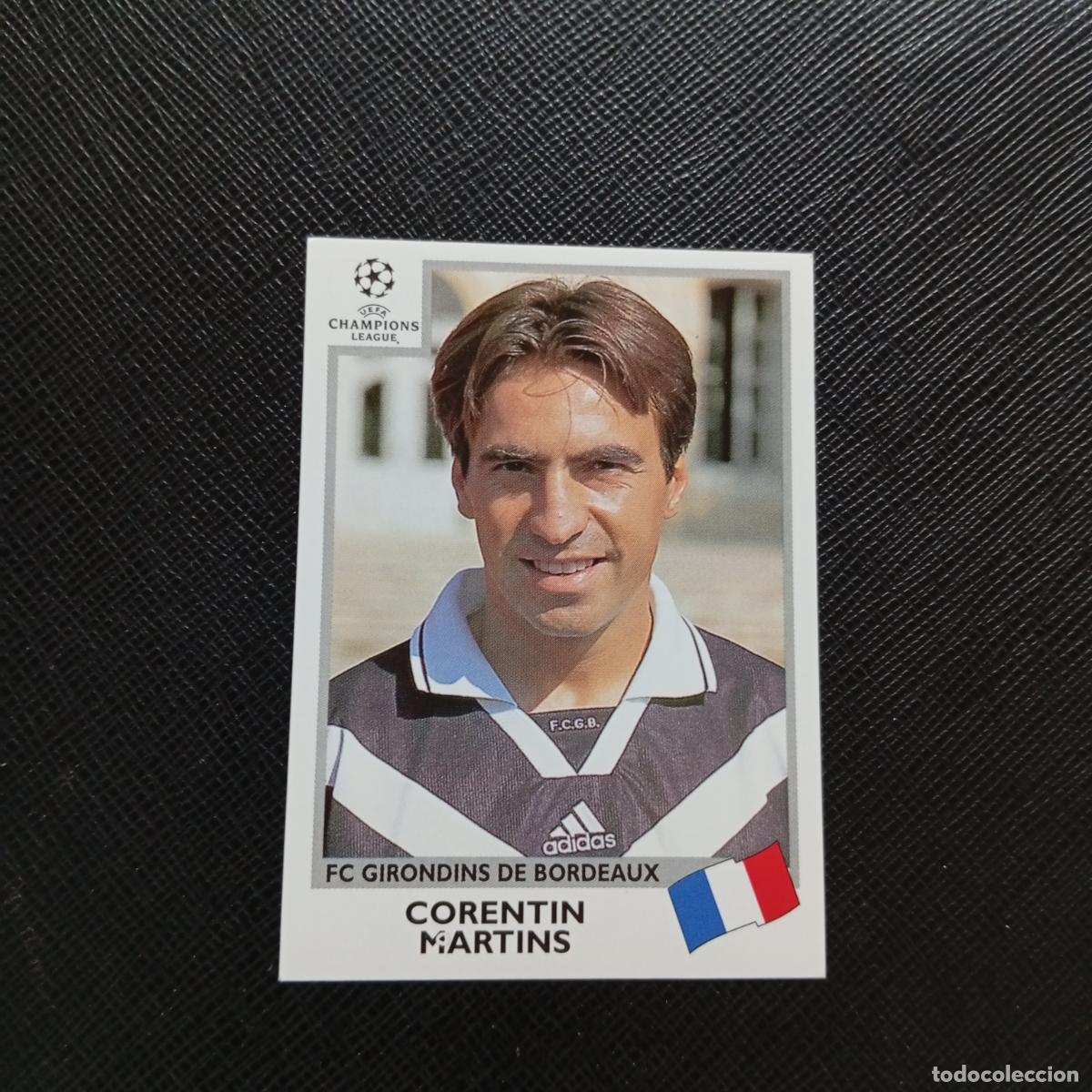 Cromos de F&uacute;tbol: 262 CORENTIN MARTINS BOURDEAUX PANINI CHAMPIONS LEAGUE 1999 2000 99 00 - SIN PEGAR - A94 PG118