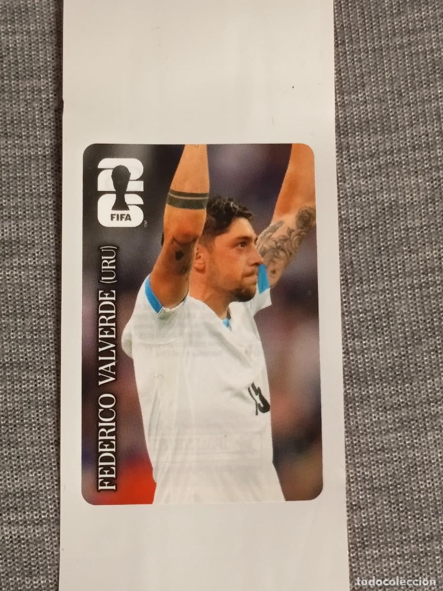 Cartes &agrave; collectionner de Football: FEDERICO VALVERDE STICKER PROMOCION COCA COLA MUNDIAL 2026 PANINI FIFA WORLD CUP NUEVO