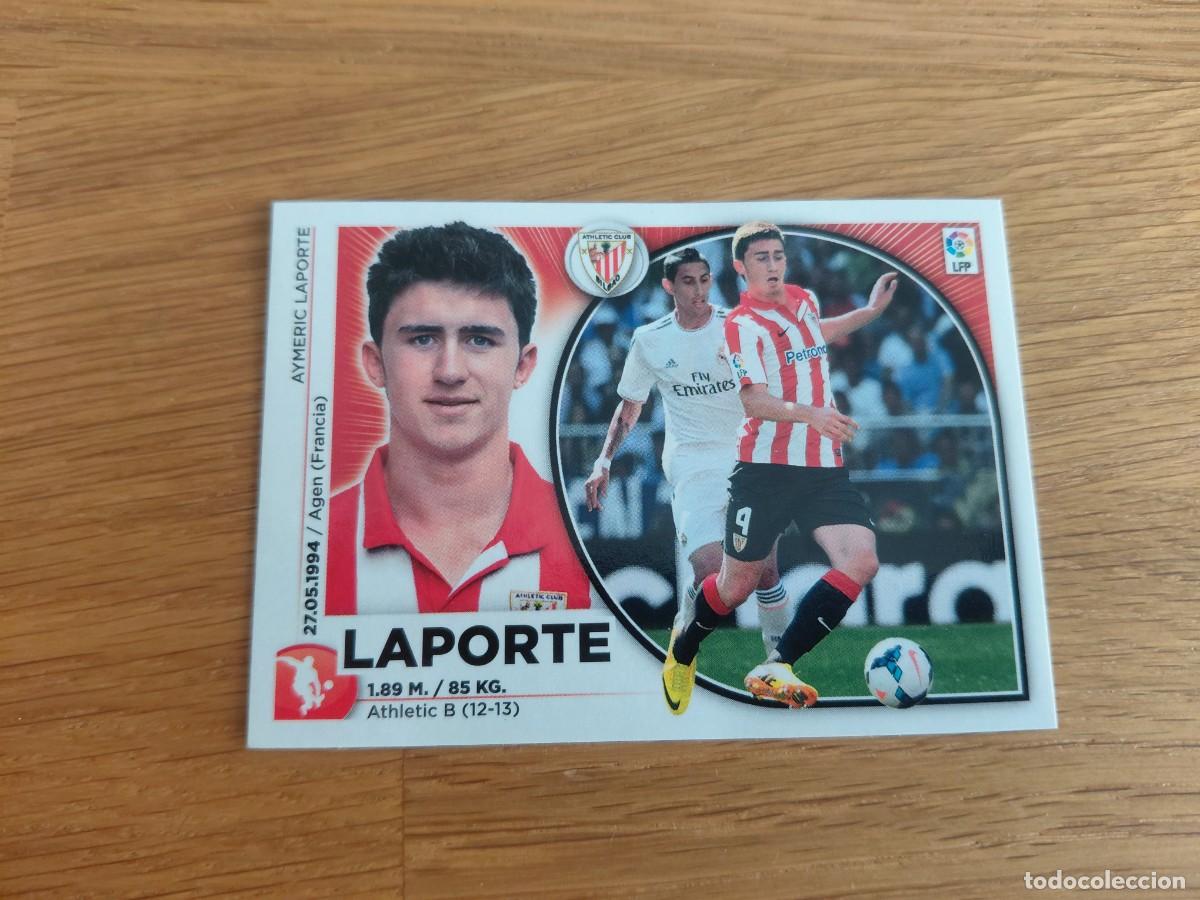 Fu&szlig;ball-Sticker: Laporte -- n&ordm; 4 -- Athletic Bilbao -- 14/15 -- Este -- Nunca pegado
