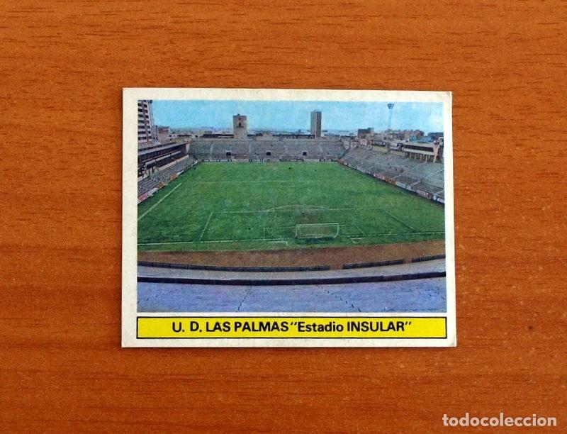 Cromos de F&uacute;tbol: Las Palmas - Estadio Insular - Ediciones Este Liga 1981-1982, 81-82 - Nunca pegado