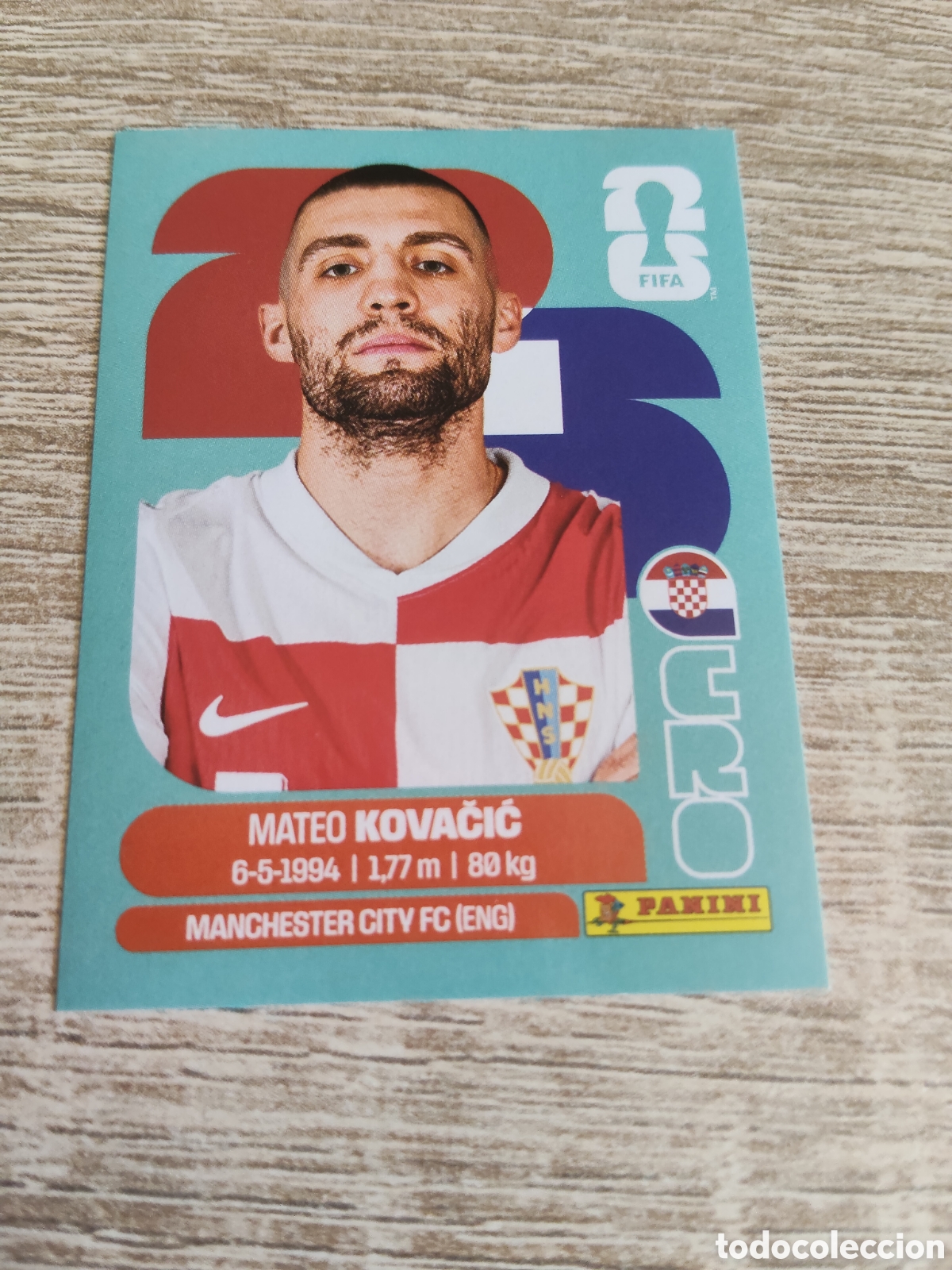 Cromos de F&uacute;tbol: Panini mundial 2026 CRO 10 Mateo Kovacic Croacia