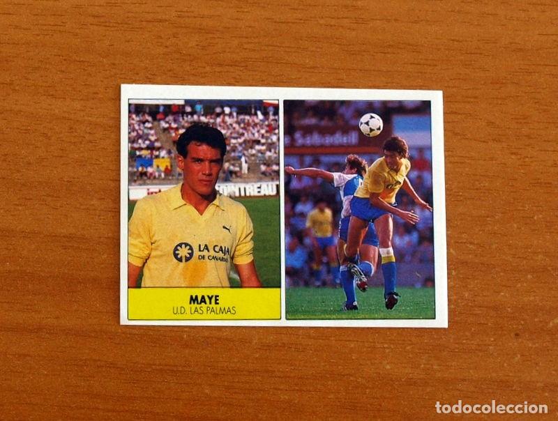 Figurine di Calcio: Las Palmas - Maye - Ediciones Festival 1987-1988, 87-88 - Nunca pegado