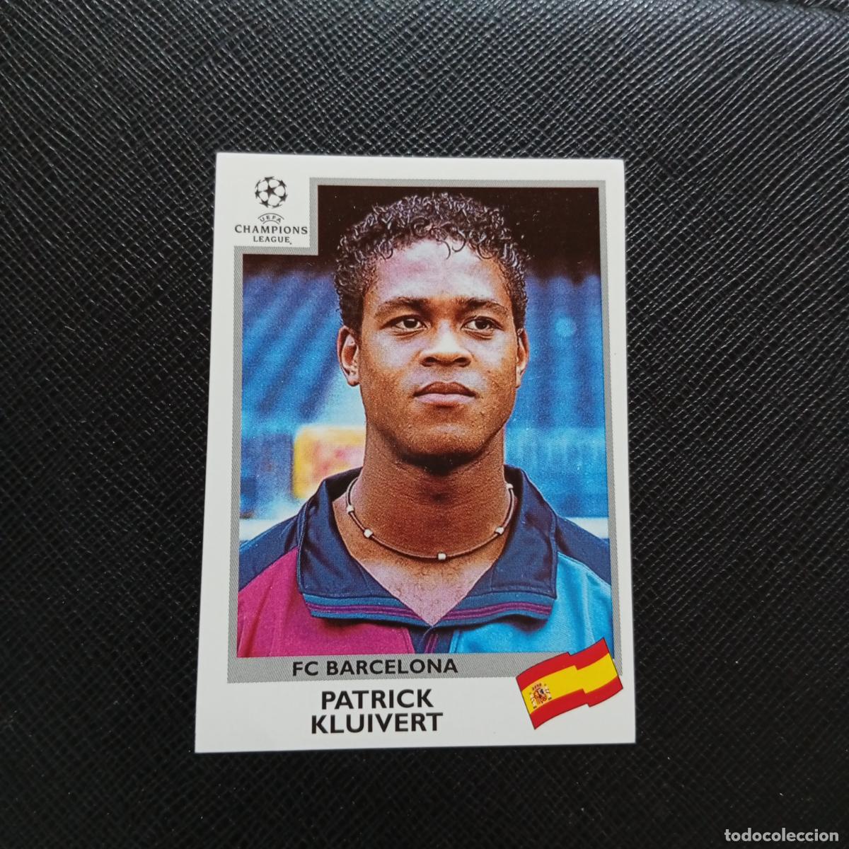 Cromos de F&uacute;tbol: 49 KLUIVERT BARCELONA PANINI CHAMPIONS LEAGUE 1999 2000 99 00 - SIN PEGAR - A94 PG127