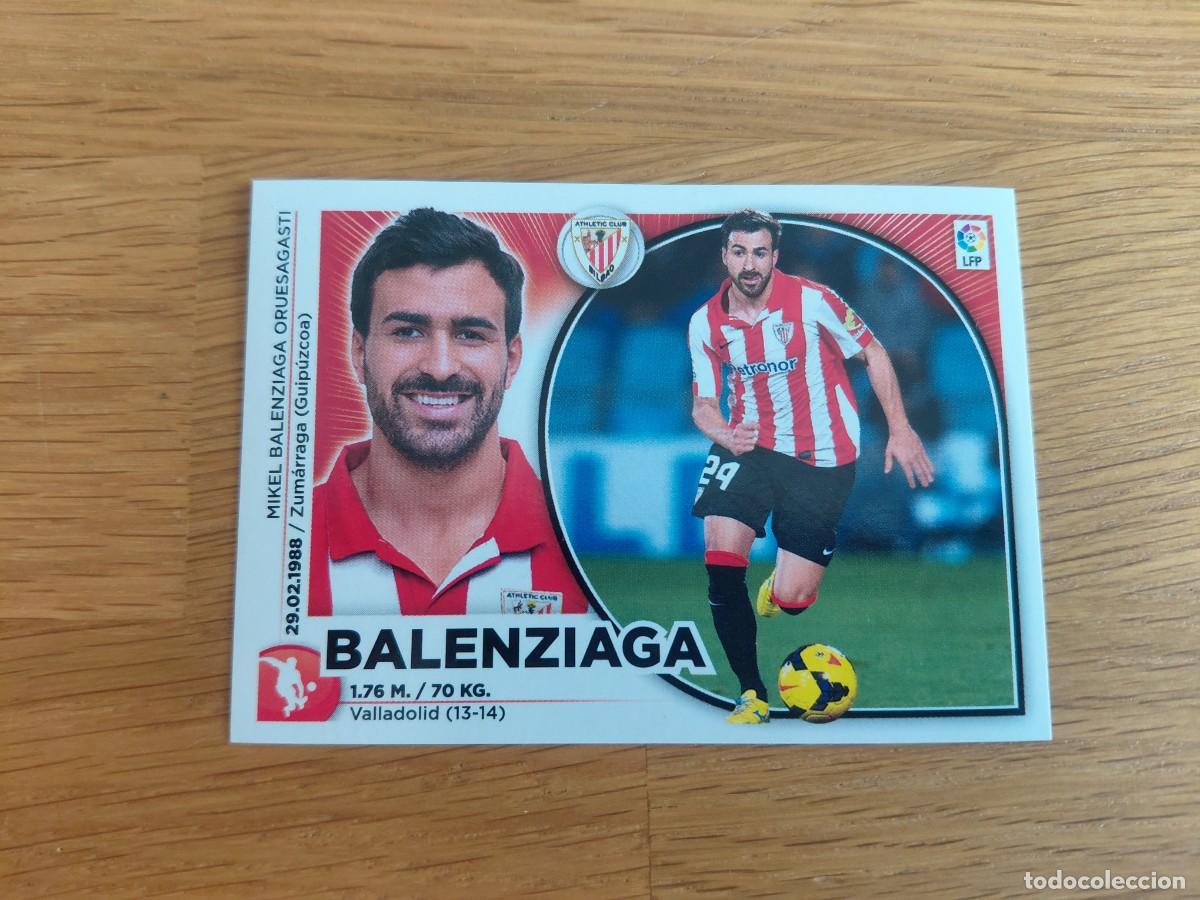 Cromos de F&uacute;tbol: Balenziaga -- n&ordm; 7 -- Athletic Bilbao -- 14/15 -- Este -- Nunca pegado