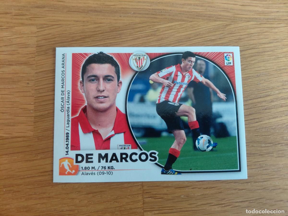 Cromos de F&uacute;tbol: De Marcos -- n&ordm; 8 -- Athletic Bilbao -- 14/15 -- Este -- Nunca pegado