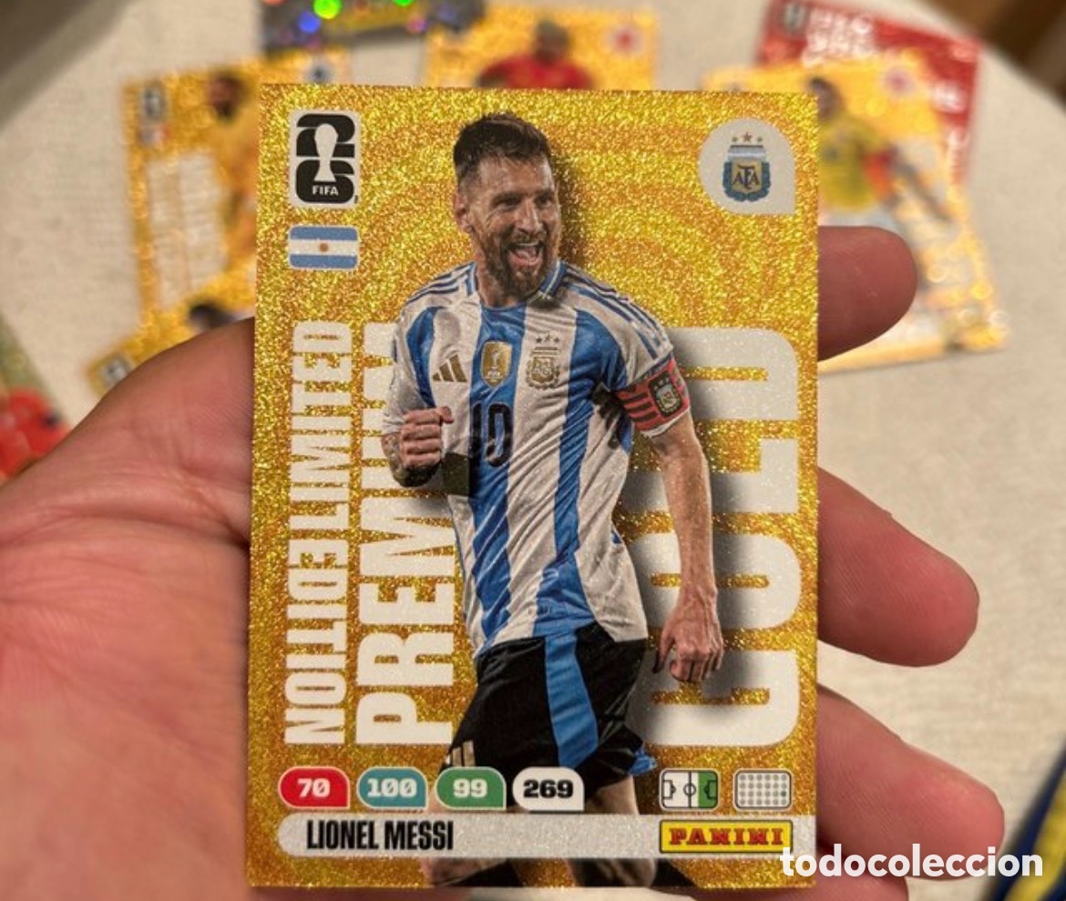 Cromos de F&uacute;tbol: Messi mundial 2026 panini