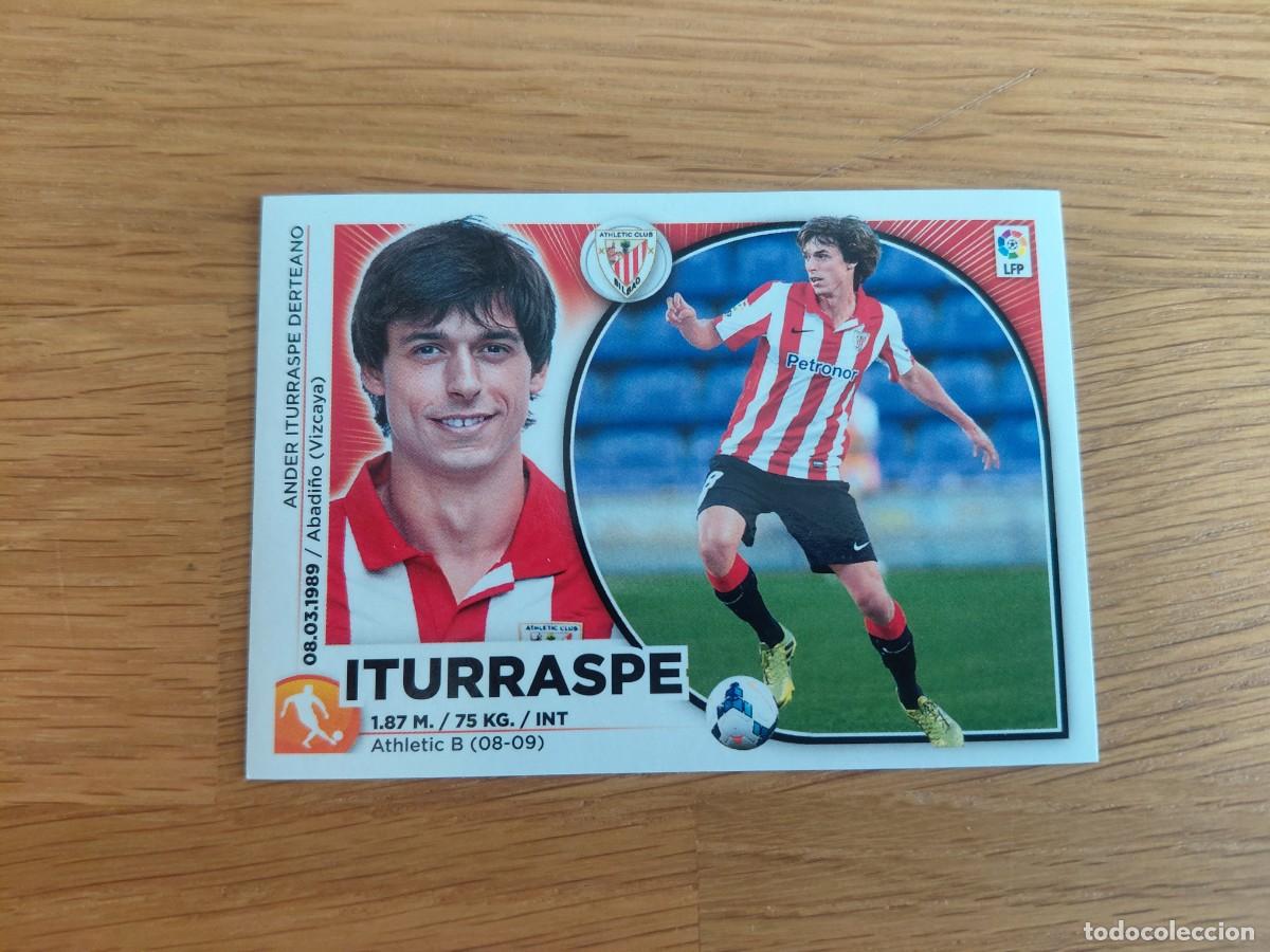 Cromos de Futebol: Iturraspe -- n&ordm; 9 -- Athletic Bilbao -- 14/15 -- Este -- Nunca pegado