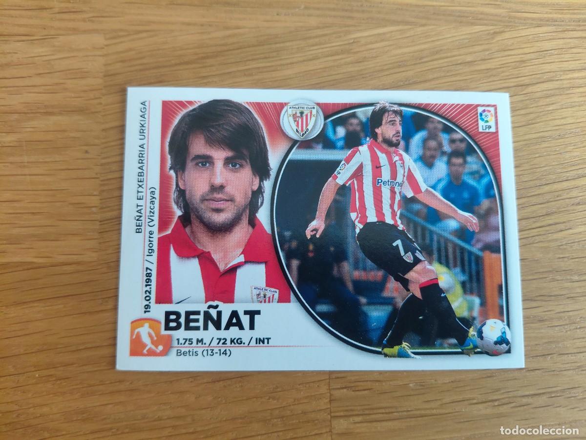Figurine di Calcio: Be&ntilde;at -- n&ordm; 10 -- Athletic Bilbao -- 14/15 -- Este -- Nunca pegado