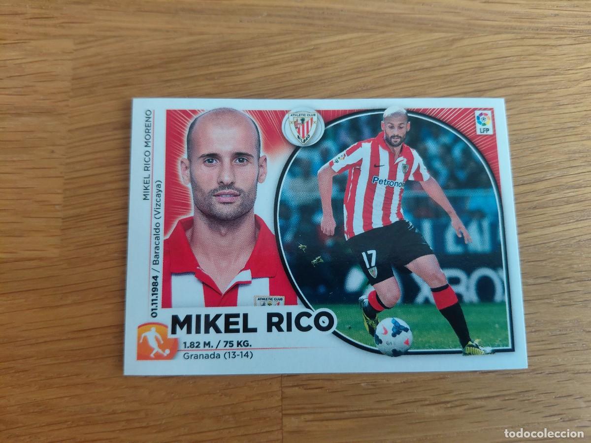 Fu&szlig;ball-Sticker: Mikel Rico -- n&ordm; 11 -- Athletic Bilbao -- 14/15 -- Este -- Nunca pegado