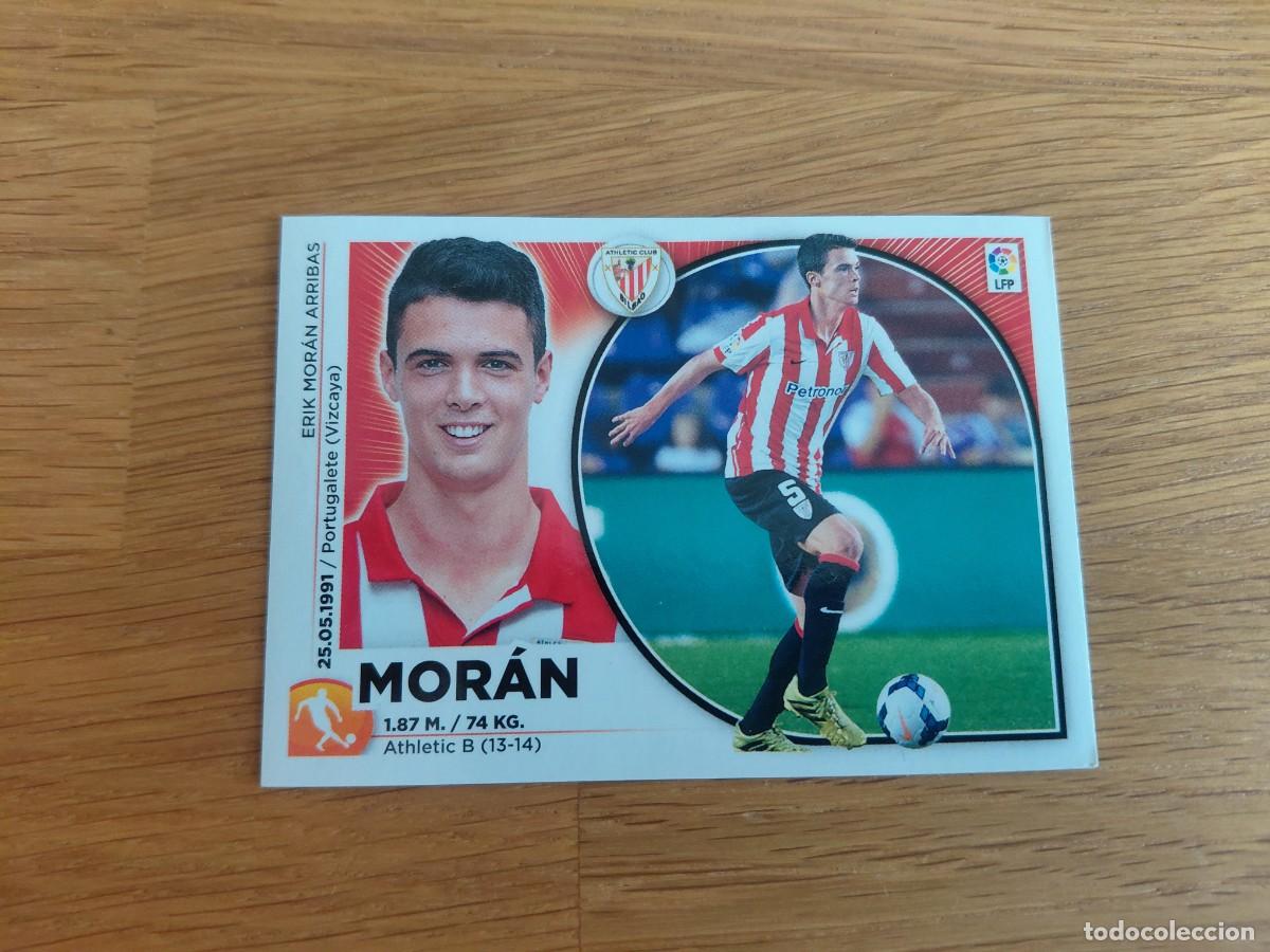 Cromos de F&uacute;tbol: Mor&aacute;n -- n&ordm; 12 -- Athletic Bilbao -- 14/15 -- Este -- Nunca pegado