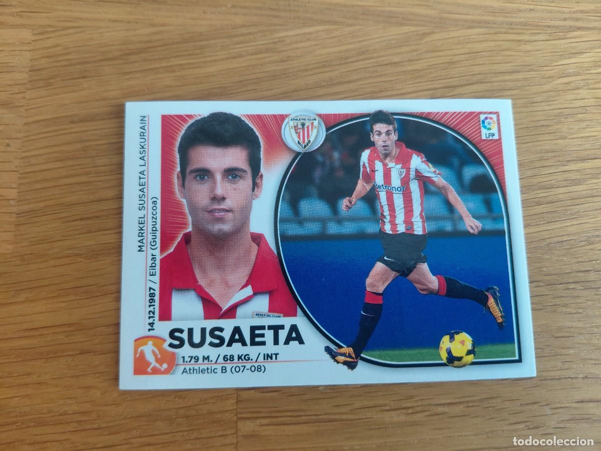 Cromos de F&uacute;tbol: Susaeta -- n&ordm; 13 -- Athletic Bilbao -- 14/15 -- Este -- Nunca pegado
