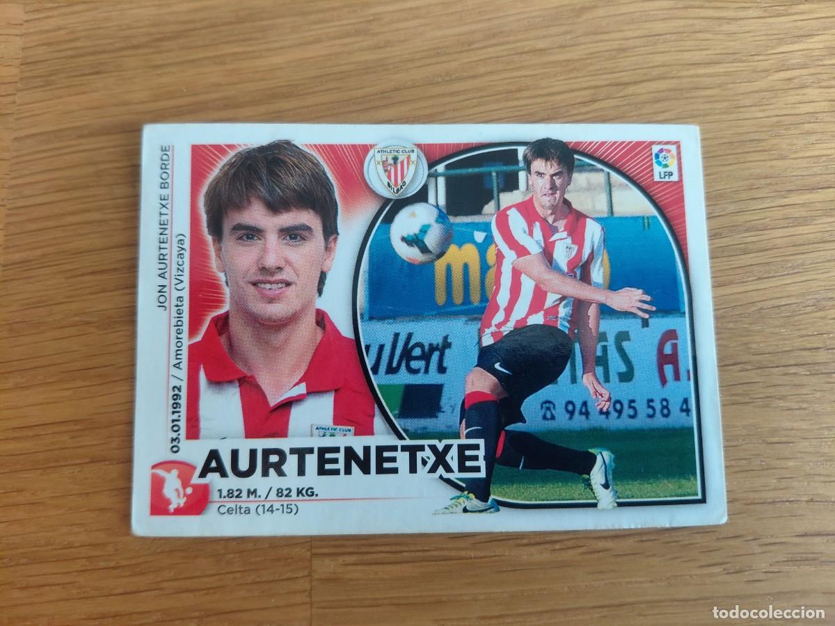 Cromos de F&uacute;tbol: Aurtenetxe -- n&ordm; 19 -- Athletic Bilbao -- 14/15 -- Este -- Nunca pegado