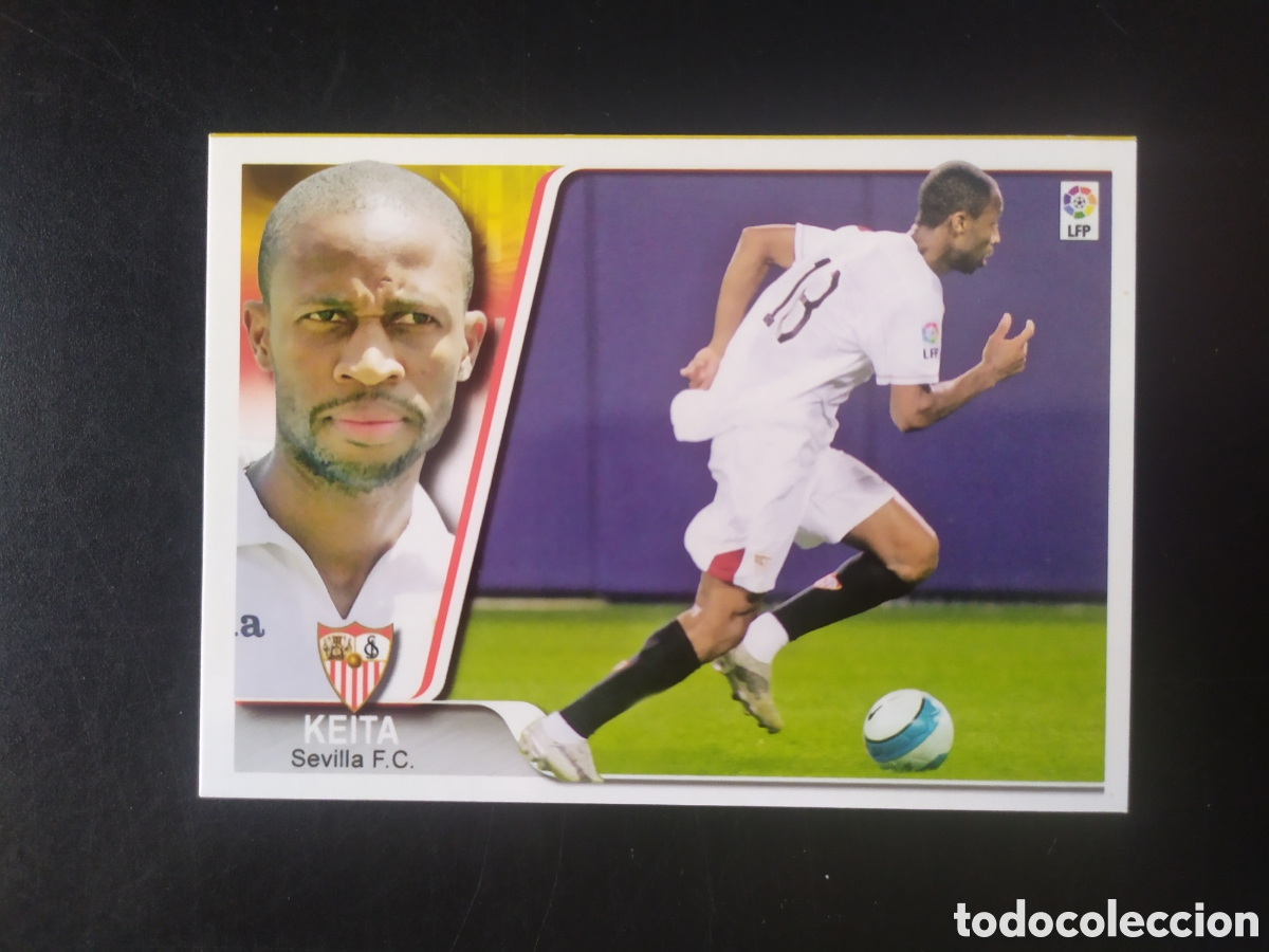 Cromos de F&uacute;tbol: Mundicromo ediciones estadio 2007 2008 07 08 Keita n&deg; 44 Sevilla