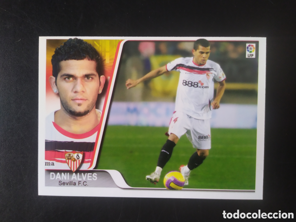Cromos de F&uacute;tbol: Mundicromo ediciones estadio 2007 2008 07 08 Dani Alves n&deg; 45 Sevilla
