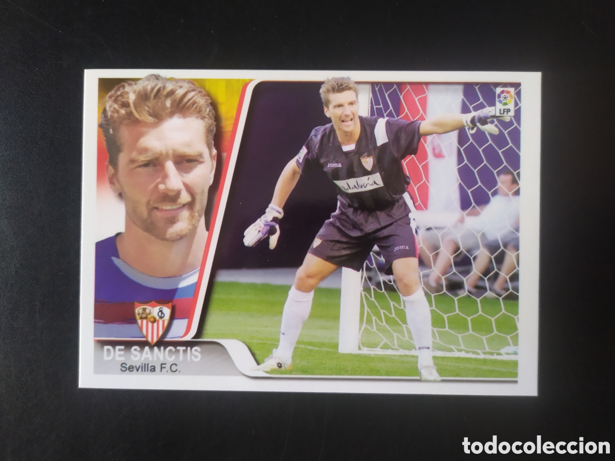 Cromos de F&uacute;tbol: Mundicromo ediciones estadio 2007 2008 07 08 De Sanctis n&deg; 40 Sevilla
