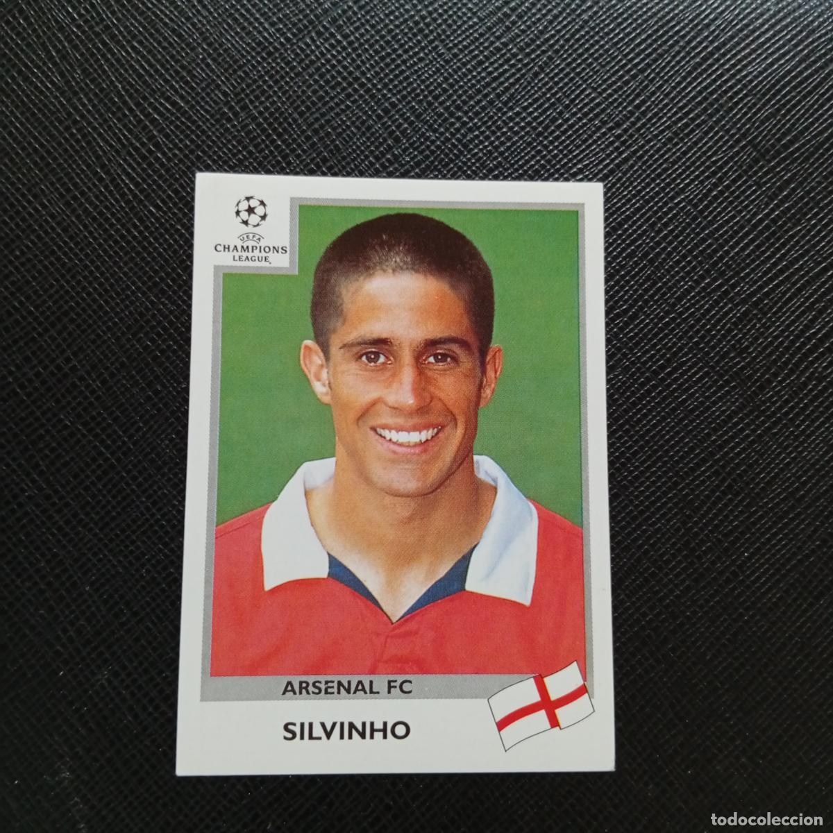 Football Stickers: 24 SILVINHO ARSENAL PANINI CHAMPIONS LEAGUE 1999 2000 99 00 - SIN PEGAR - A94 PG199