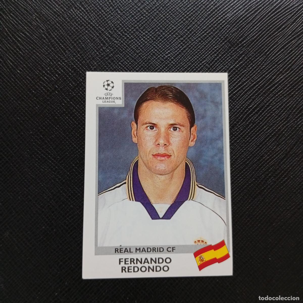 Football Stickers: 197 REDONDO REAL MADRID PANINI CHAMPIONS LEAGUE 1999 2000 99 00 - SIN PEGAR - A94 PG235