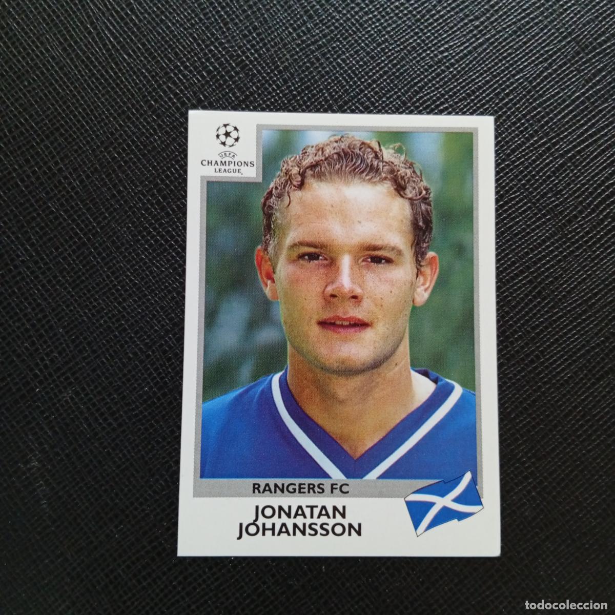Cromos de F&uacute;tbol: 221 JONATAN JOHANSSON RANGERS PANINI CHAMPIONS LEAGUE 1999 2000 99 00 - SIN PEGAR - A94 PG307