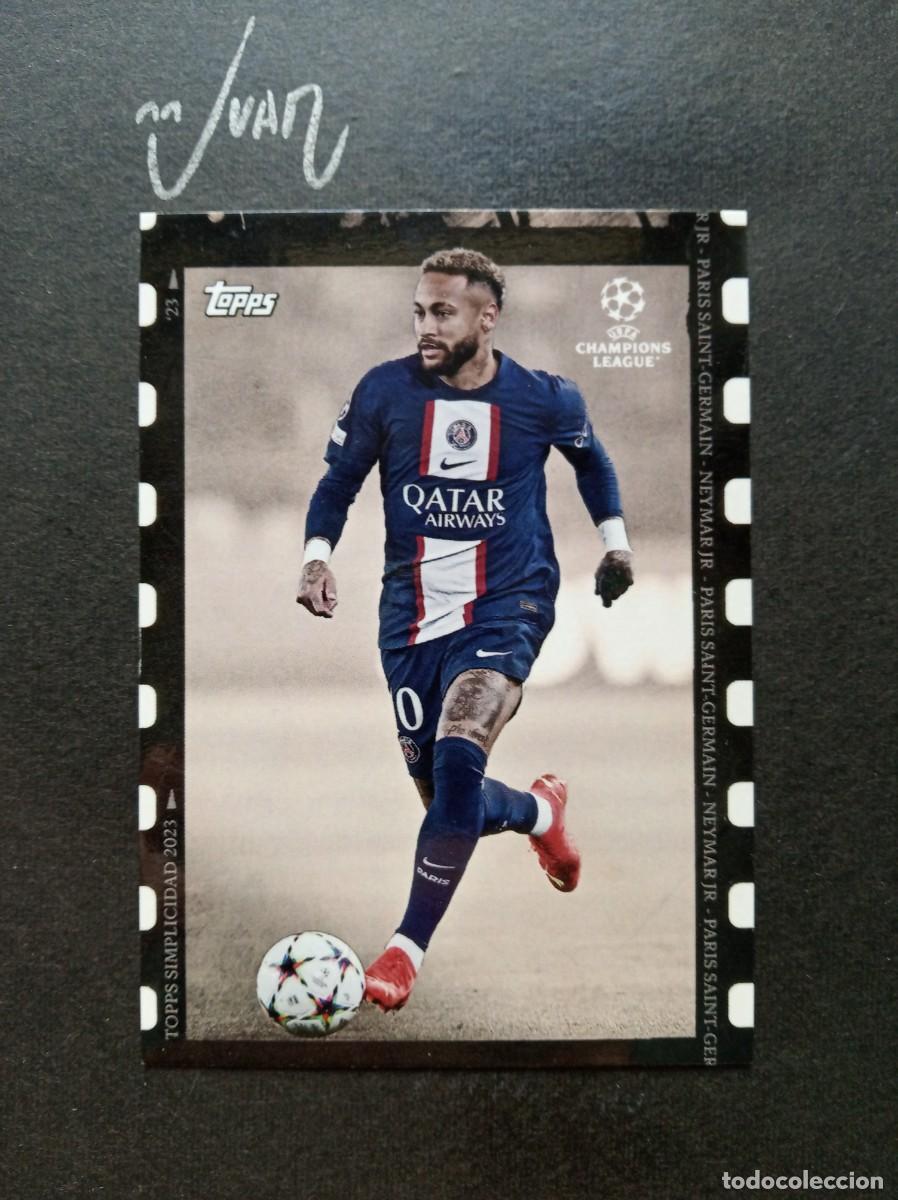 Cromos de F&uacute;tbol: NEYMAR JR PARIS SAINT-GERMAIN PSG BRASIL 2026 MUNDIAL ⚽ TOPPS &reg; SIMPLICIDAD 2022 2023 22 23