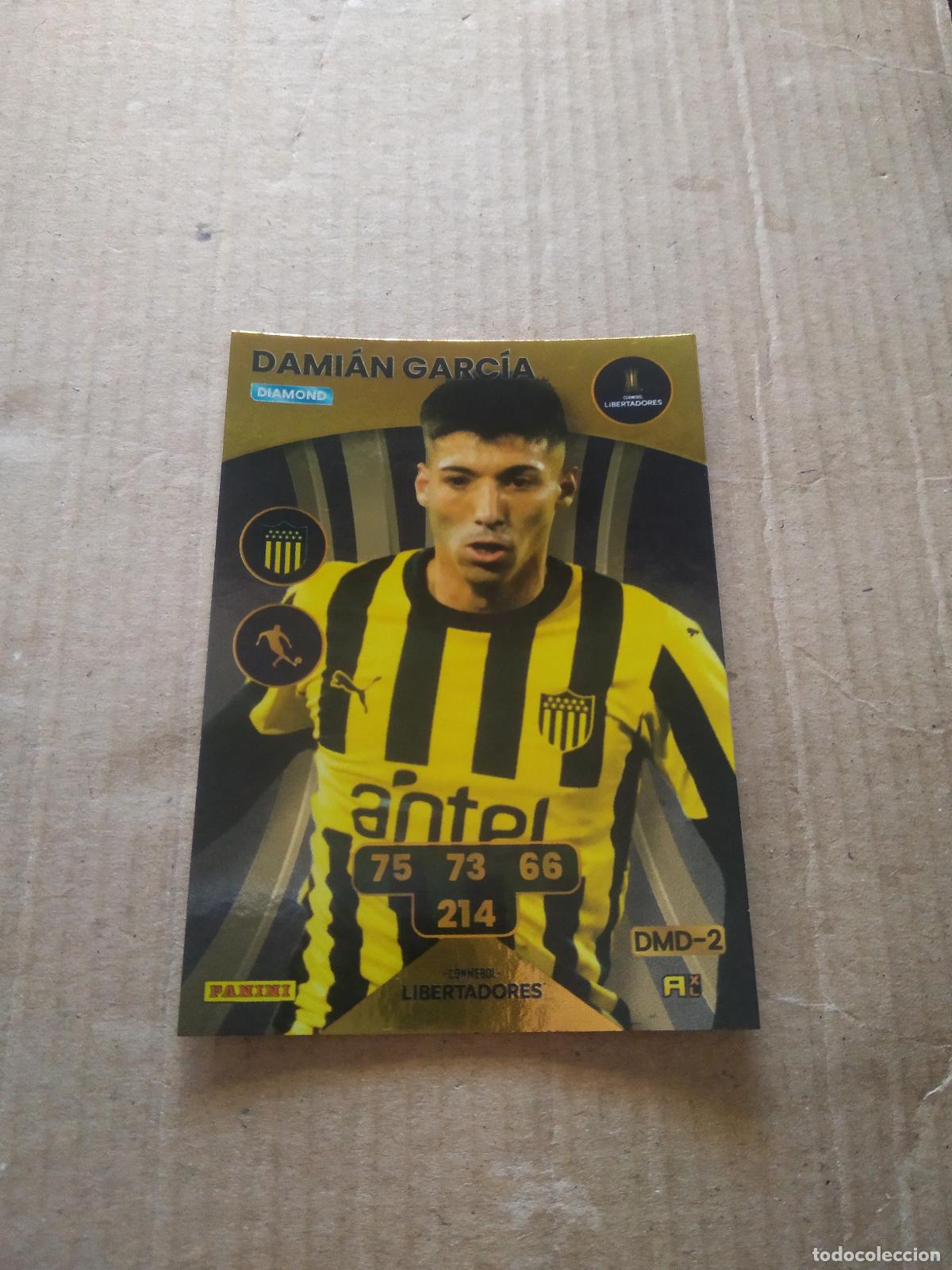 Cromos de F&uacute;tbol: DAMIAN GARCIA PE&Ntilde;AROL CROMO FUTBOL PANINI ADRENALYN CONMEBOL LIBERTADORES SUDAMERICANA 2024