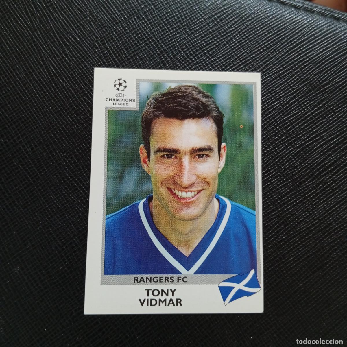 Cromos de F&uacute;tbol: 213 TONY VIDMAR RANGERS PANINI CHAMPIONS LEAGUE 1999 2000 99 00 - SIN PEGAR - A94 PG325