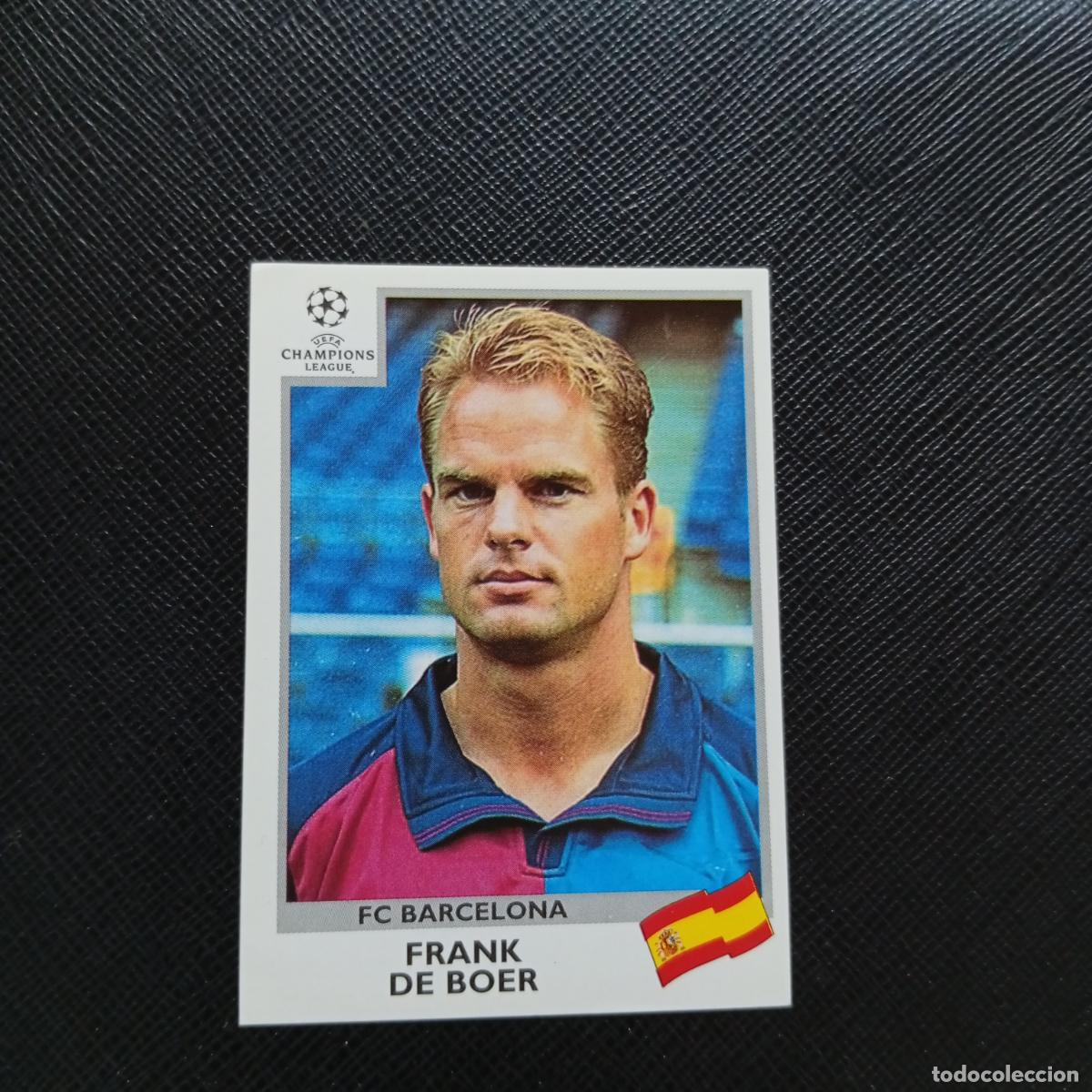 Cromos de F&uacute;tbol: 40 FRANK DE BOER BARCELONA PANINI CHAMPIONS LEAGUE 1999 2000 99 00 - SIN PEGAR - A94 PG325