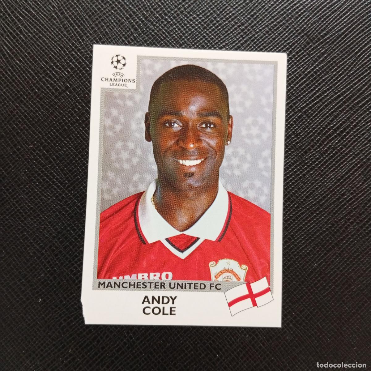 Cromos de F&uacute;tbol: 134 ANDY COLE MANCHESTER UNITED PANINI CHAMPIONS LEAGUE 1999 2000 99 00 - SIN PEGAR - A94 PG325