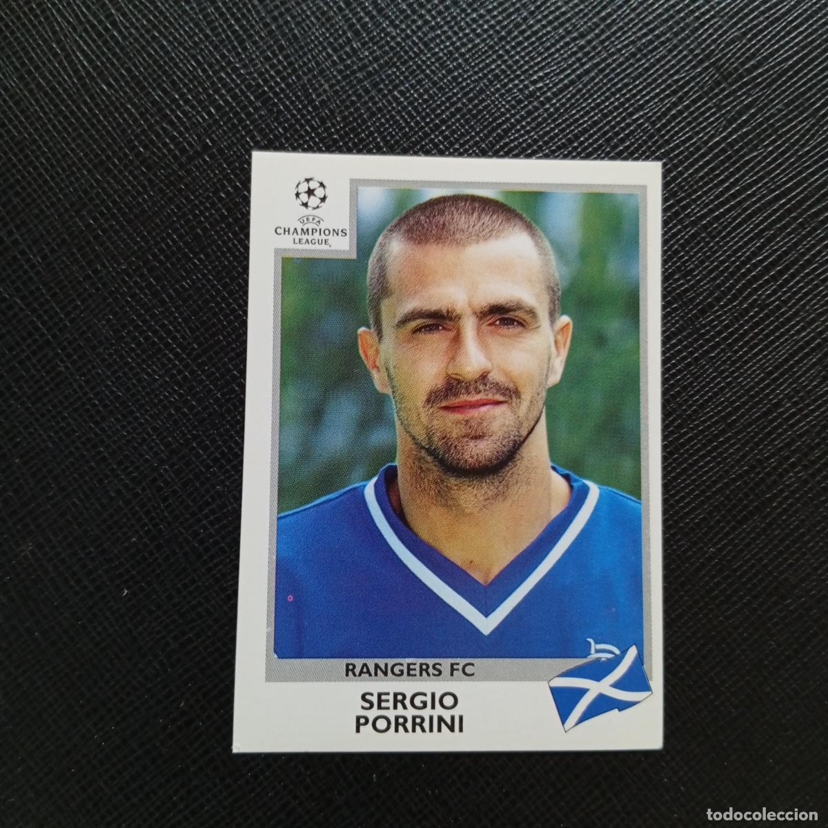 Cromos de F&uacute;tbol: 207 SERGIO PORRINI RANGERS PANINI CHAMPIONS LEAGUE 1999 2000 99 00 - SIN PEGAR - A94 PG325