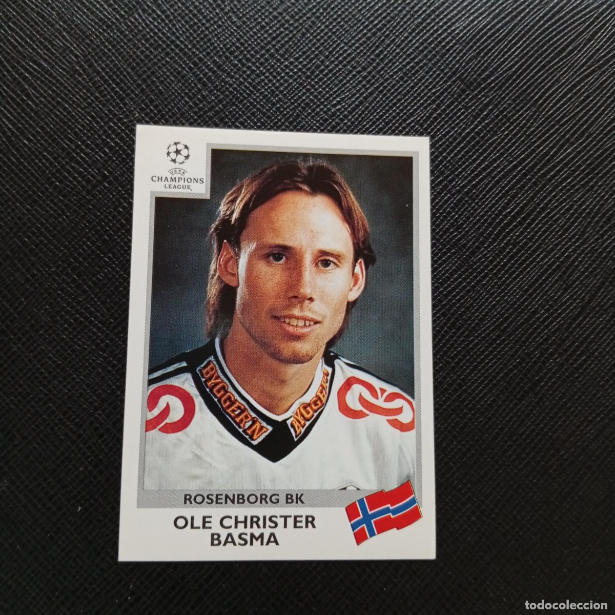 Cromos de F&uacute;tbol: 74 OLE CHRISTER BASMA ROSENBORG PANINI CHAMPIONS LEAGUE 1999 2000 99 00 - SIN PEGAR - A94 PG325