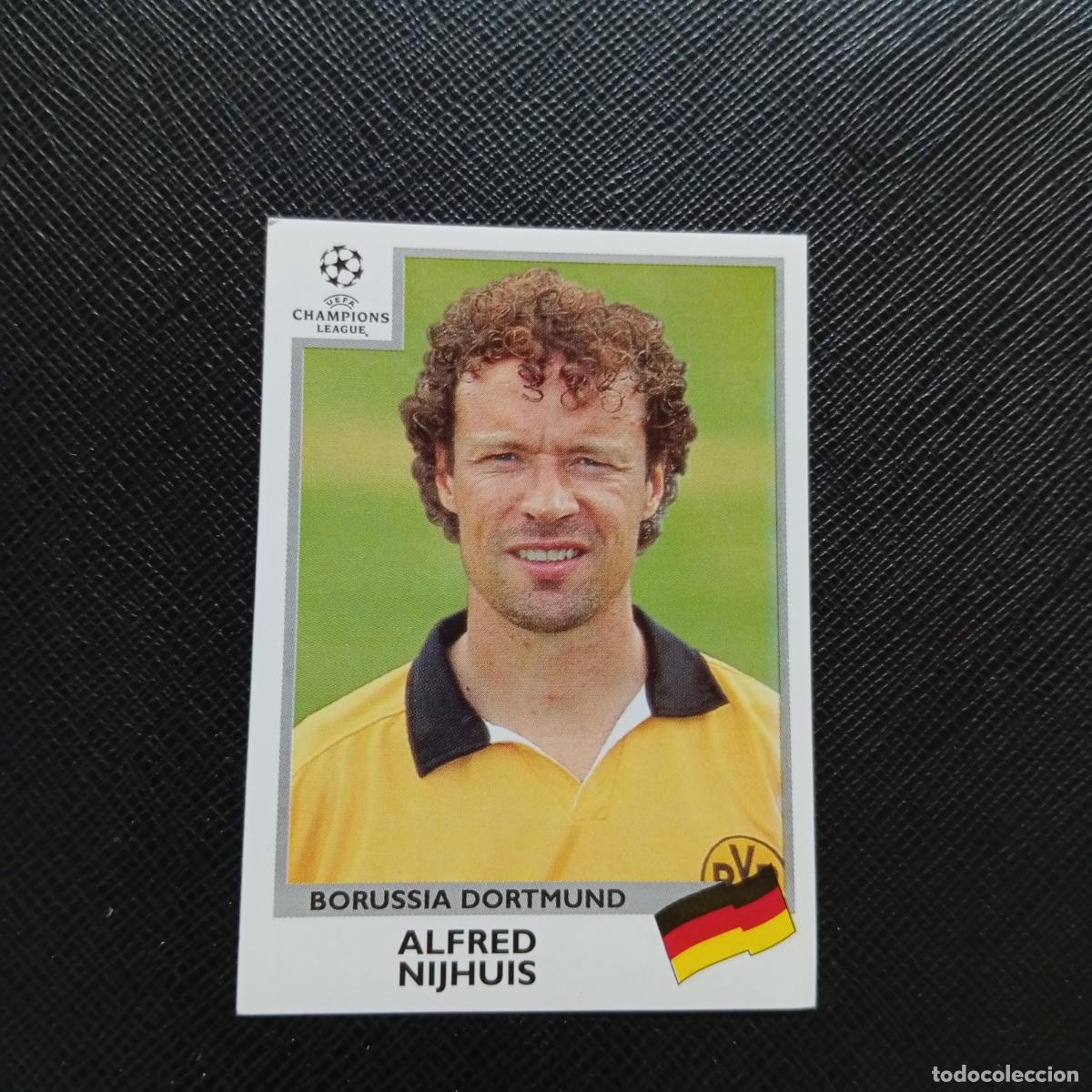 Cromos de F&uacute;tbol: 55 ALFRED NIJHUIS BORUSSIA DORTMUND PANINI CHAMPIONS LEAGUE 1999 2000 99 00 - SIN PEGAR - A94 PG352
