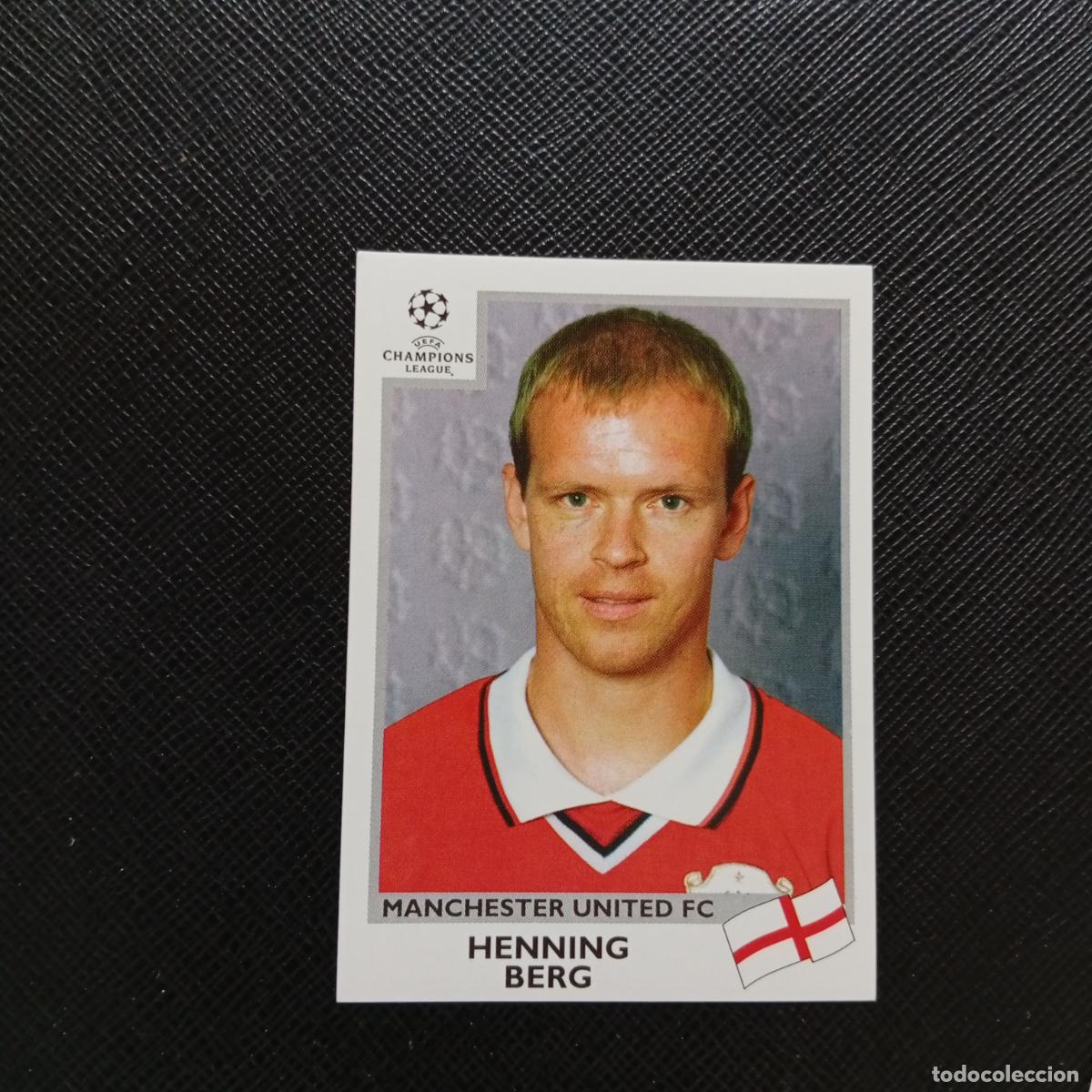 Cromos de F&uacute;tbol: 127 HENNING BERG MANCHESTER UNITED PANINI CHAMPIONS LEAGUE 1999 2000 99 00 - SIN PEGAR - A94 PG352