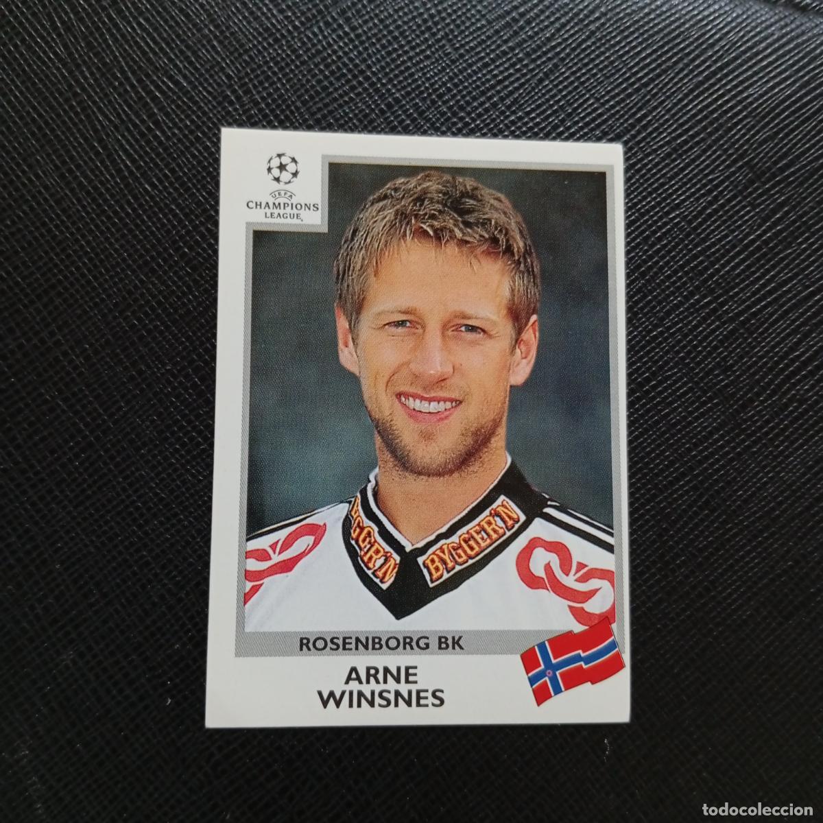 Cromos de F&uacute;tbol: 76 ARNE WINSNES ROSENBORG PANINI CHAMPIONS LEAGUE 1999 2000 99 00 - SIN PEGAR - A94 PG361