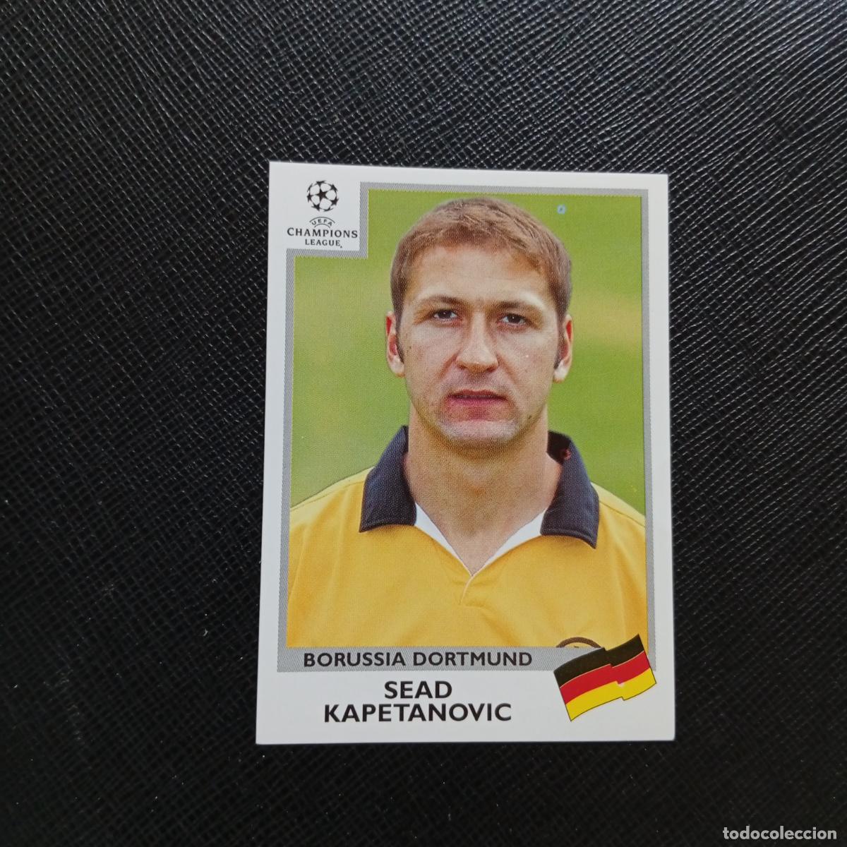 Cromos de F&uacute;tbol: 59 SEAD KAPETANOVIC BORUSSIA DORTMUND PANINI CHAMPIONS LEAGUE 1999 2000 99 00 SIN PEGAR - A94 PG361
