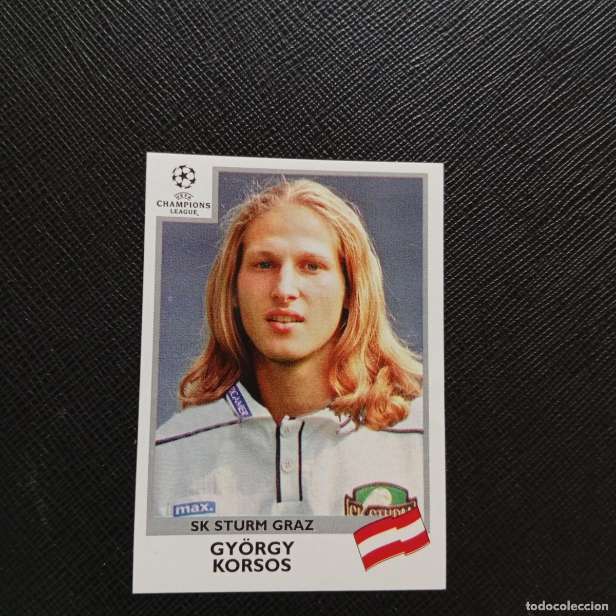 Cromos de F&uacute;tbol: 109 GYORGY KORSOSO STURM GRAZ PANINI CHAMPIONS LEAGUE 1999 2000 99 00 - SIN PEGAR - A94 PG361