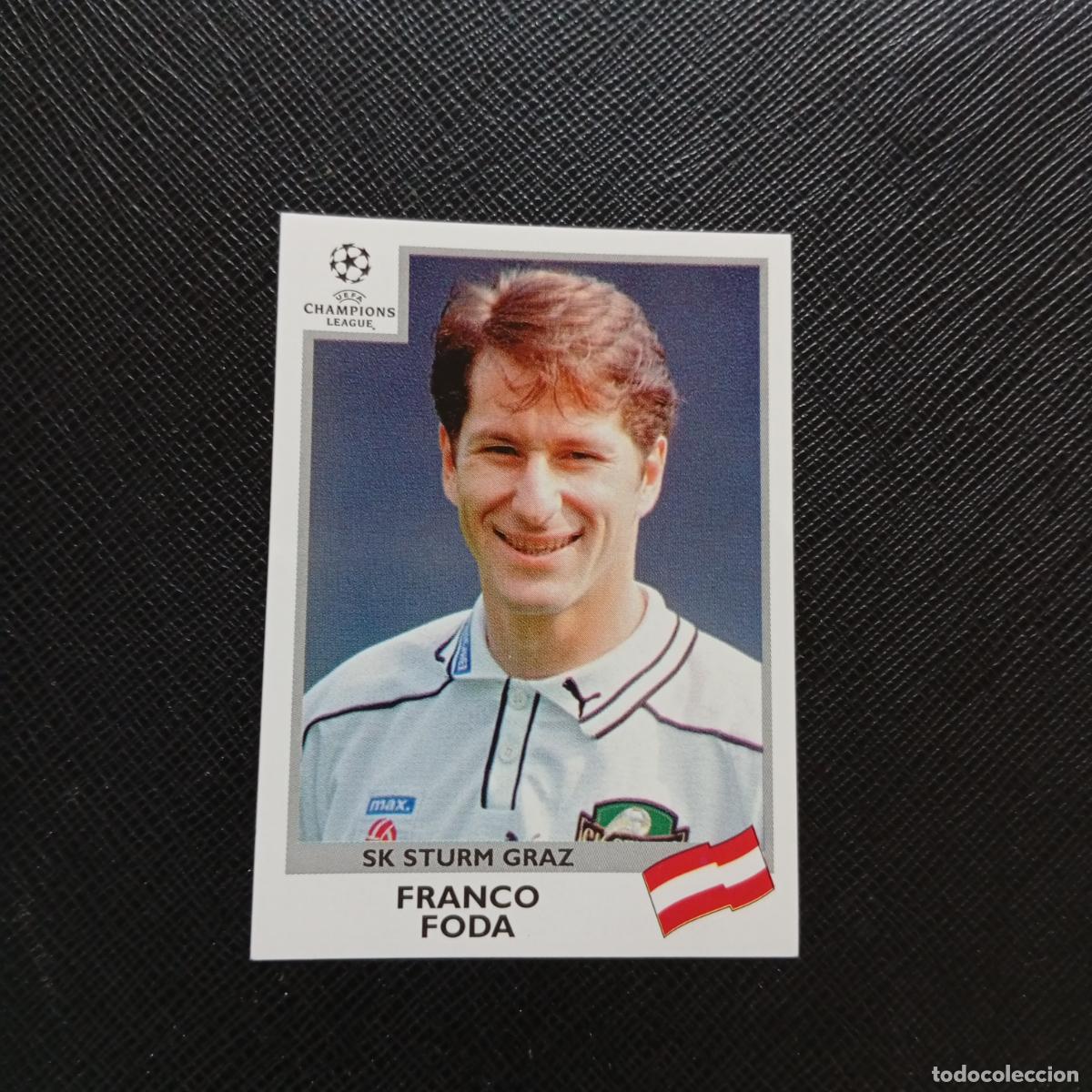 Cromos de F&uacute;tbol: 107 FRANCO FODA STURM GRAZ PANINI CHAMPIONS LEAGUE 1999 2000 99 00 - SIN PEGAR - A94 PG370