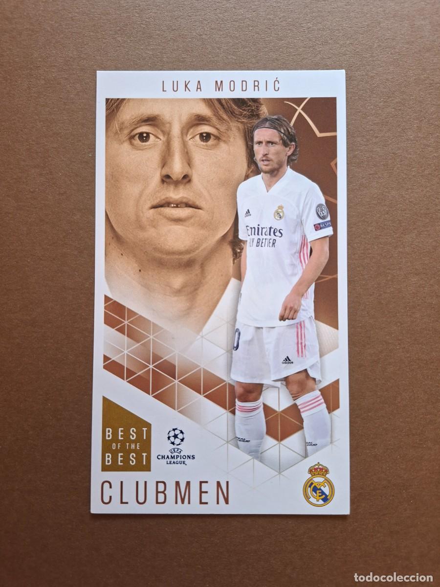 Cromos de F&uacute;tbol: 80 LUKA MODRIC REAL MADRID CLUBMEN TOPPS BEST OF THE BEST 2021 21 CHAMPIONS LEAGUE